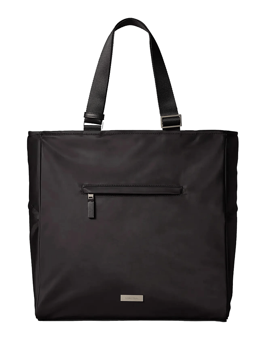 Calvin Klein - SLEEK POCKET TOTE - nach anlass kaufen - black - 0