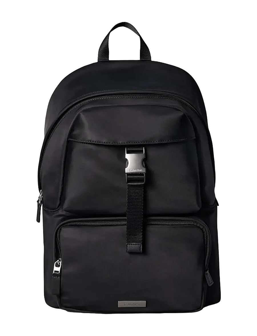 Calvin Klein - CLEAN ROUND BACKPACK - shoppa efter tillfälle - black - 1