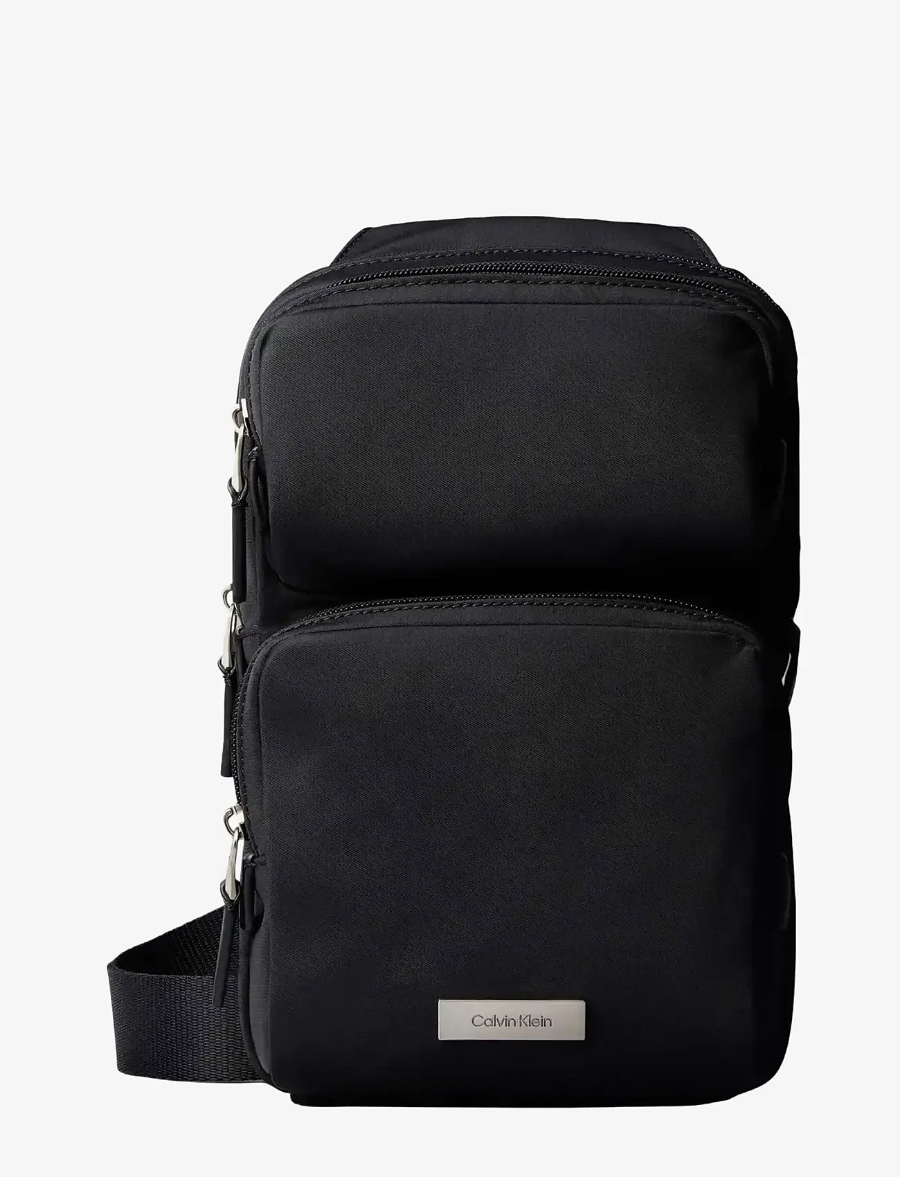 Calvin Klein - CLEAN SQUARE SLING - shop efter anledning - black - 1