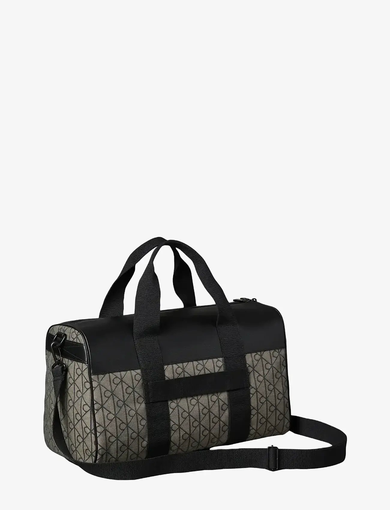 Calvin Klein - MIXED EMBLEM AOP DUFFLE - duffel-taschen - lotus beige   black aop - 1