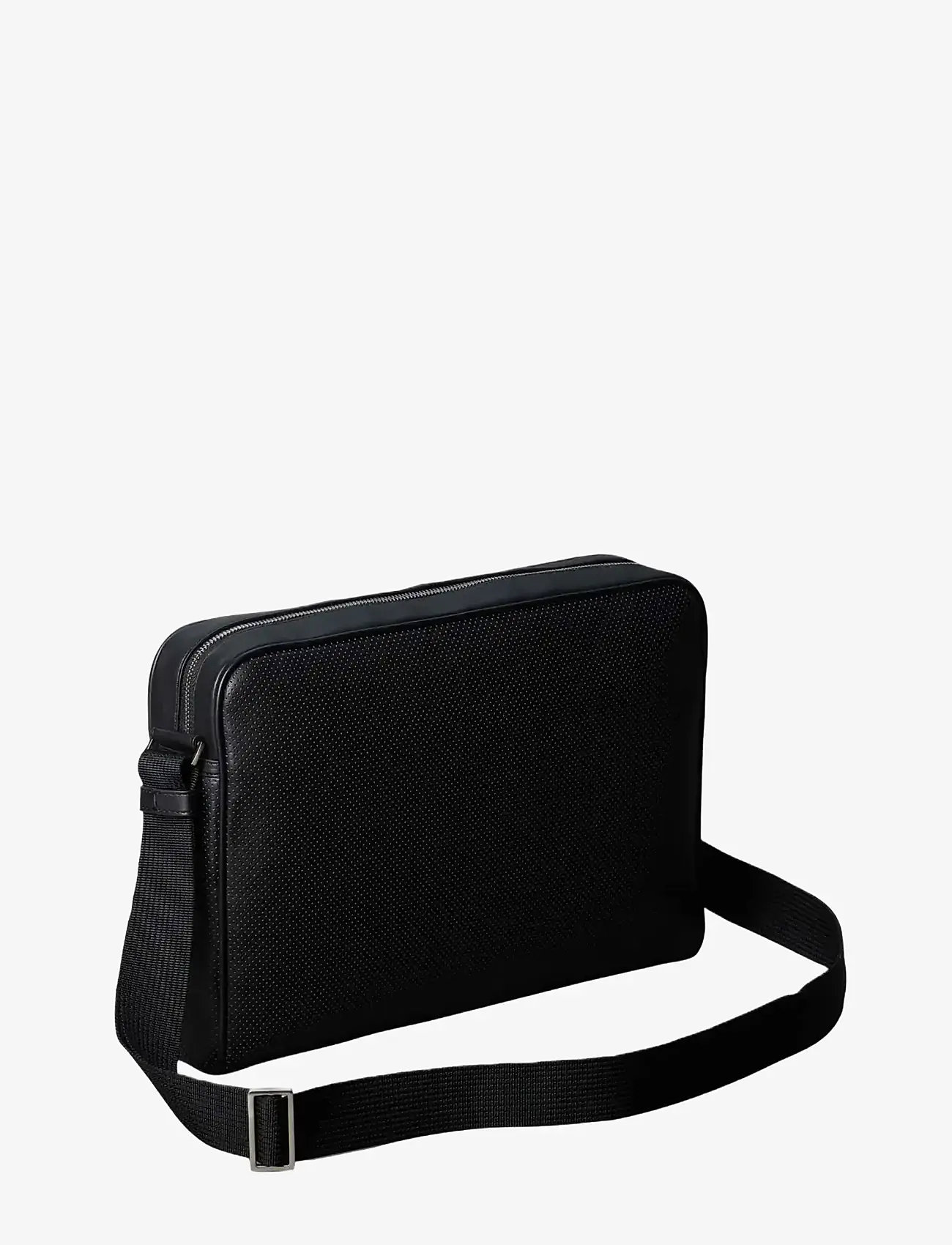 Calvin Klein - PERFORATED LAPTOP FLIGHT BAG - shop efter anledning - black - 1