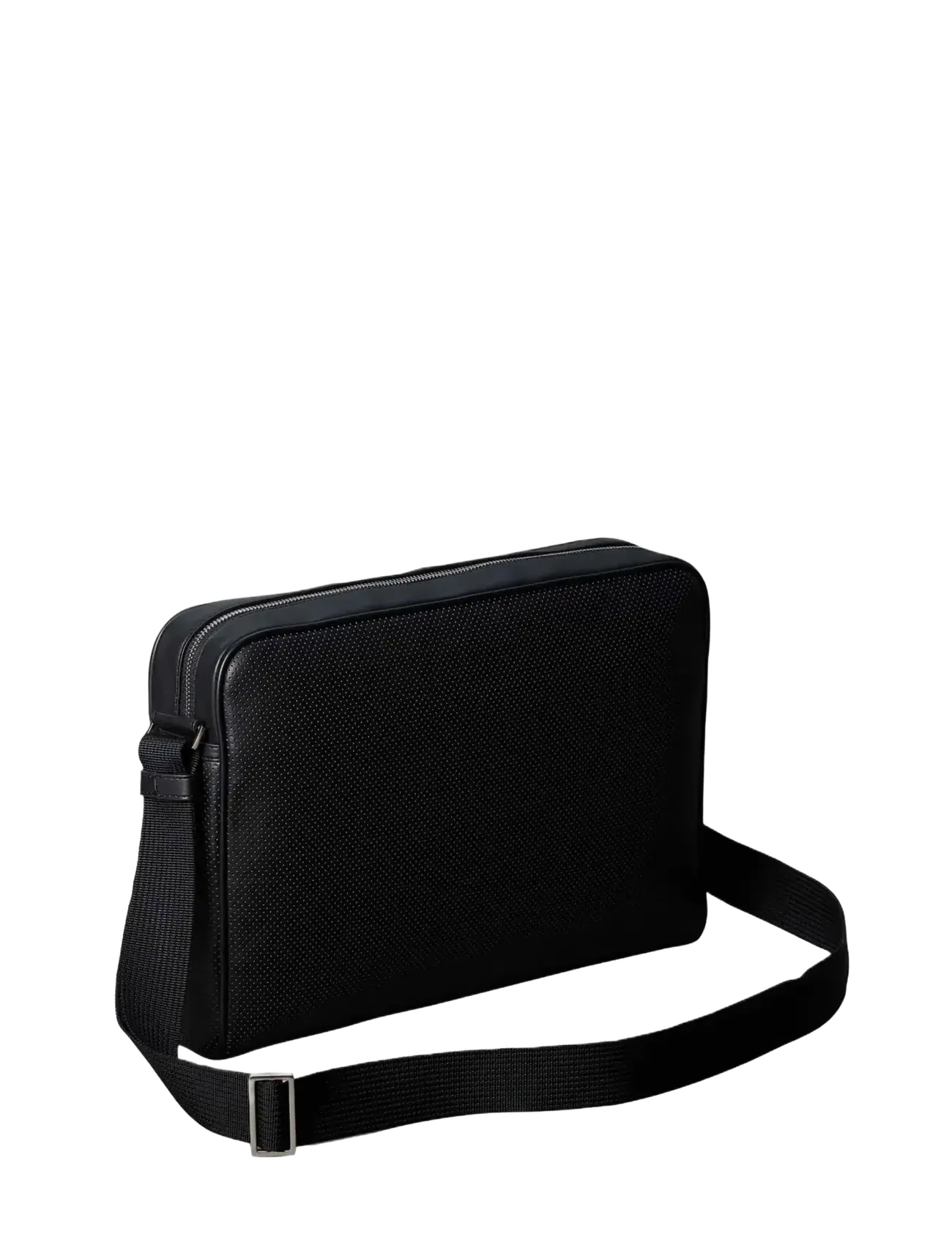 Calvin Klein - PERFORATED LAPTOP FLIGHT BAG - shop by occasion - black - 1