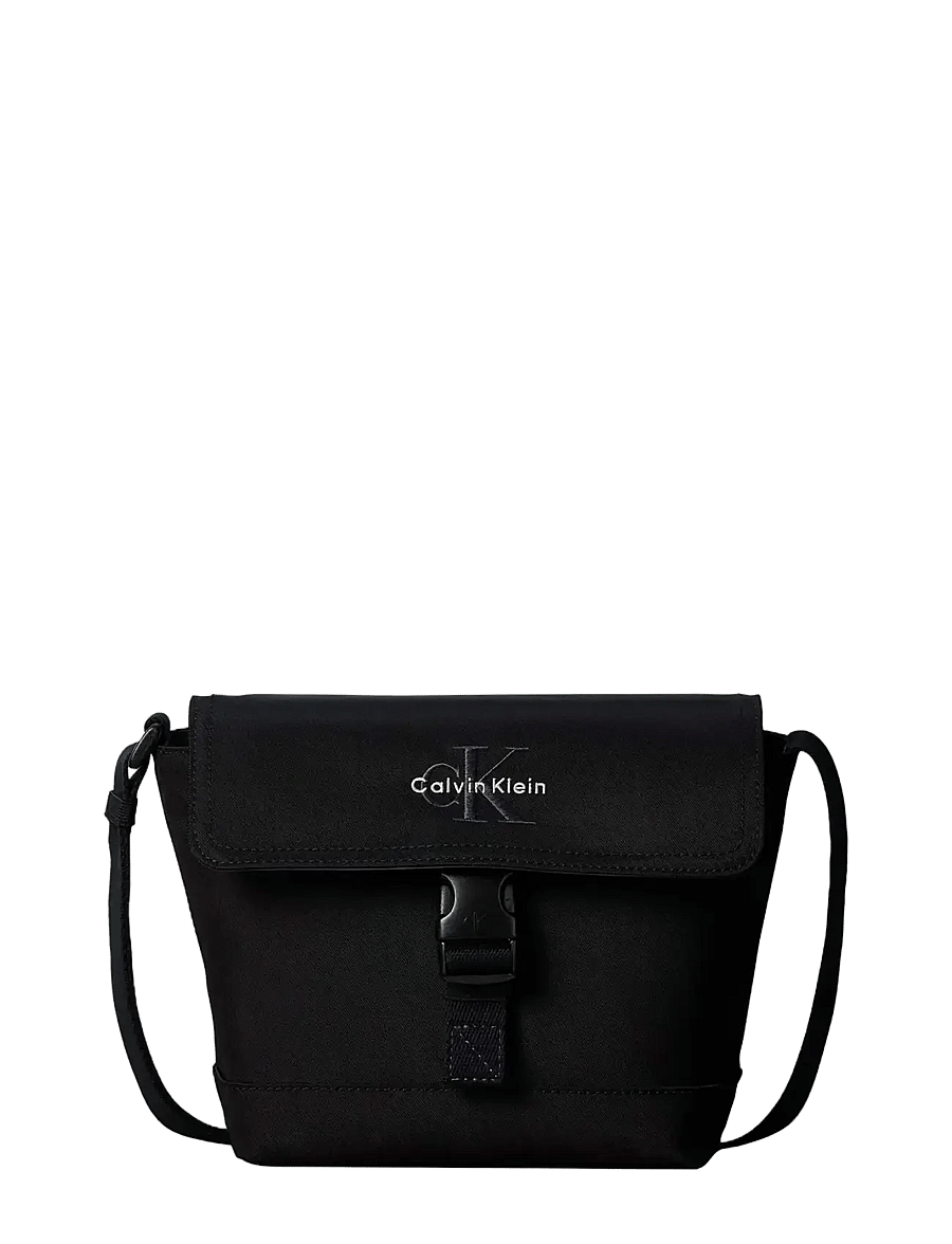 Calvin Klein - BOLD SMALL FLAP MESSENGER - nach anlass kaufen - black - 1