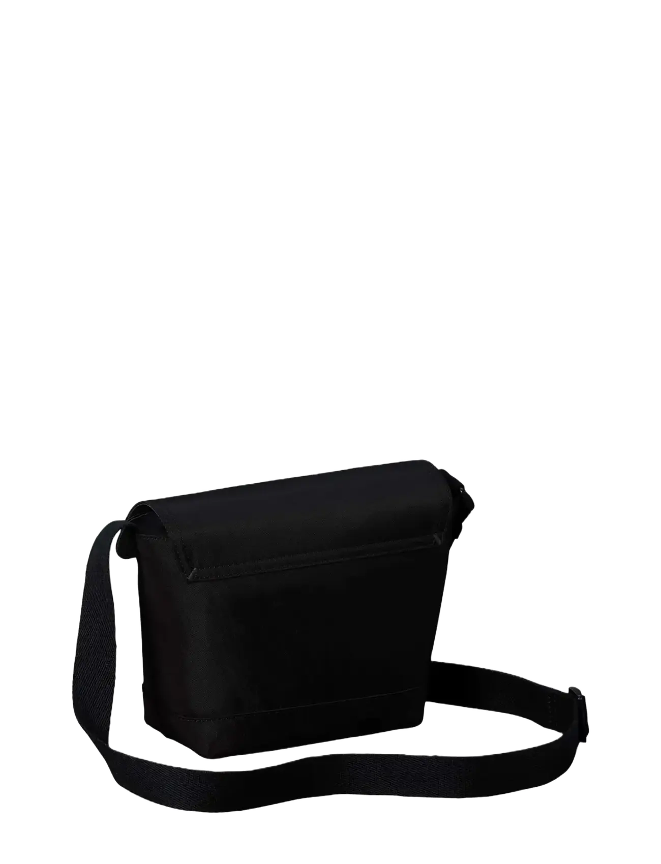 Calvin Klein - BOLD SMALL FLAP MESSENGER - crossbody bags - black - 2