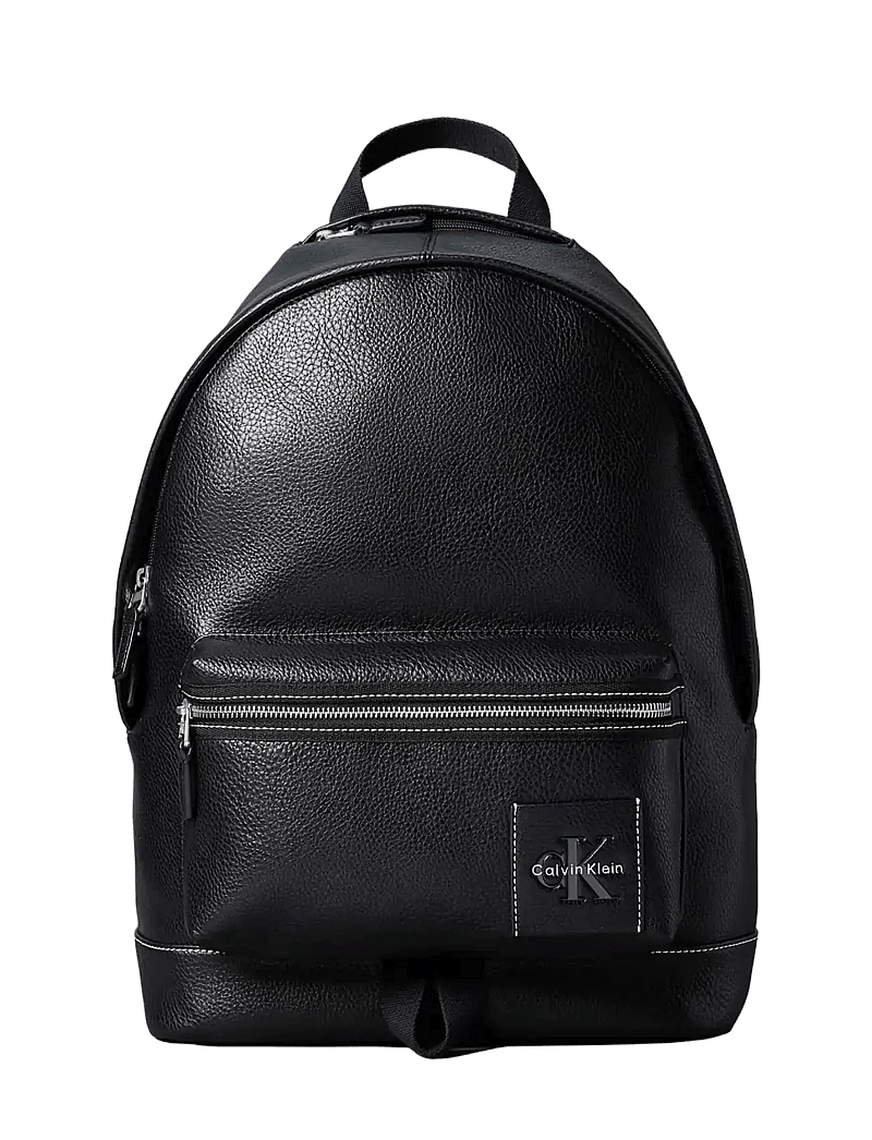 Calvin Klein - BOLD PEBBLE ROUND BACKPACK - shop efter anledning - black - 0