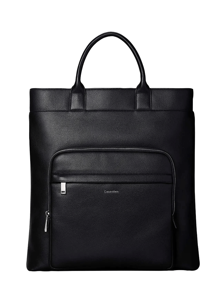 Calvin Klein - RAISED TOTE - shop efter anledning - black - 1