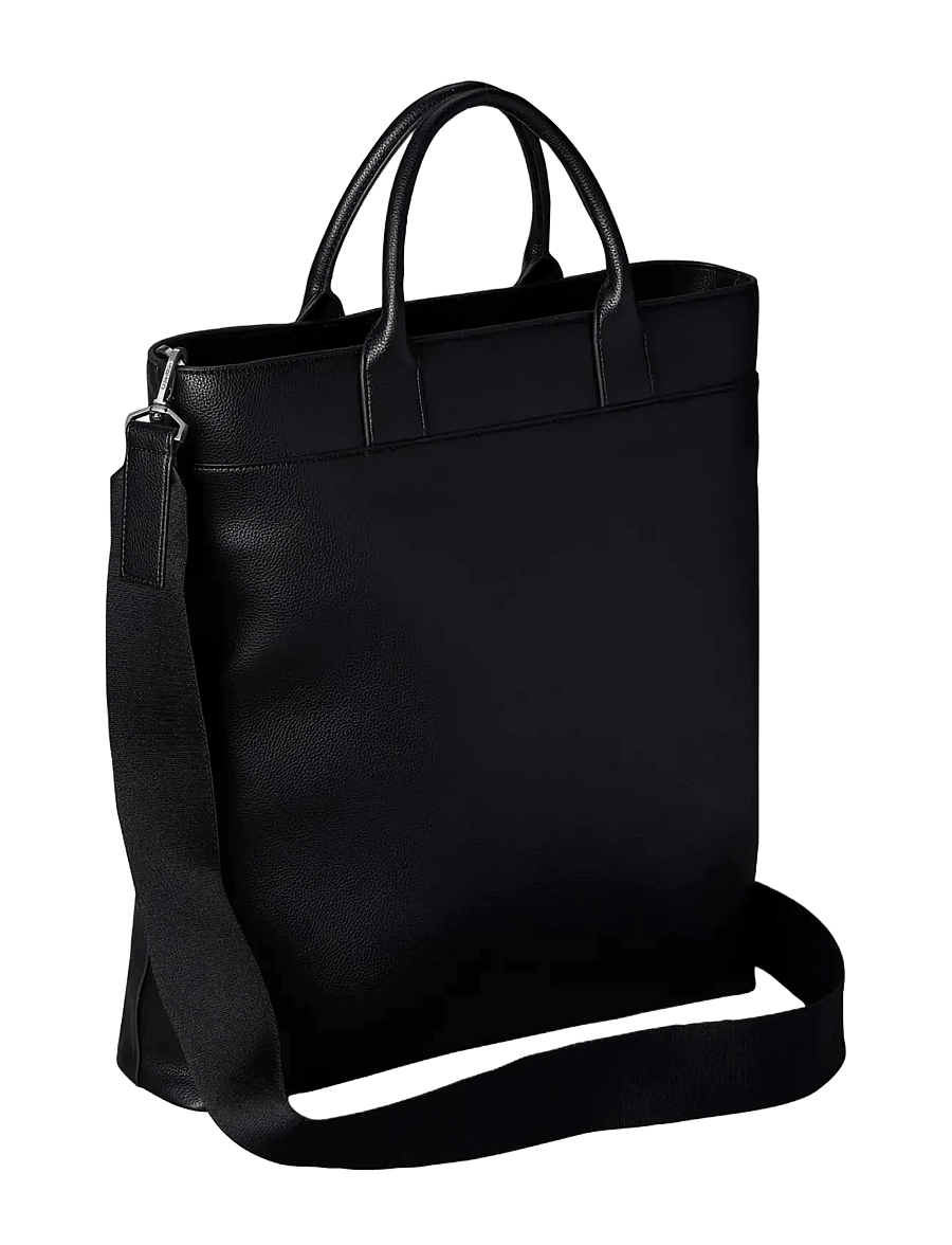 Calvin Klein - RAISED TOTE - shop efter anledning - black - 2