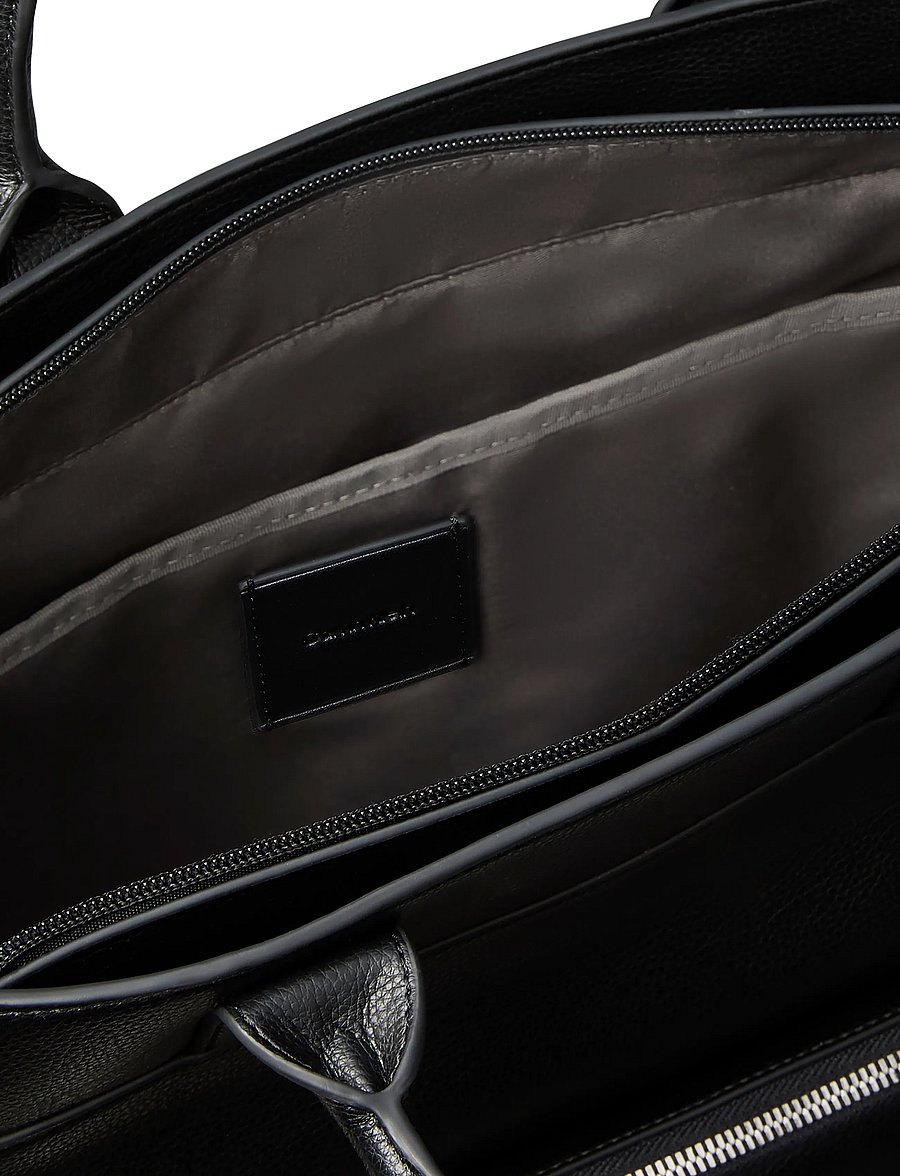 Calvin Klein - RAISED TOTE - shop efter anledning - black - 3
