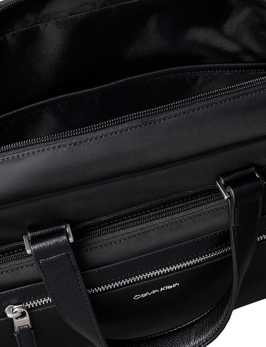 Calvin Klein - SSNL RAISED LOGO SLIM COMMUTER - osta olukorra järgi - black - 3