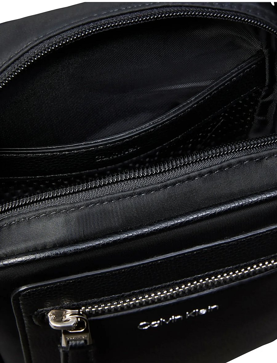 Calvin Klein - SSNL RAISED LOGO REPORTER - nach anlass kaufen - black - 3