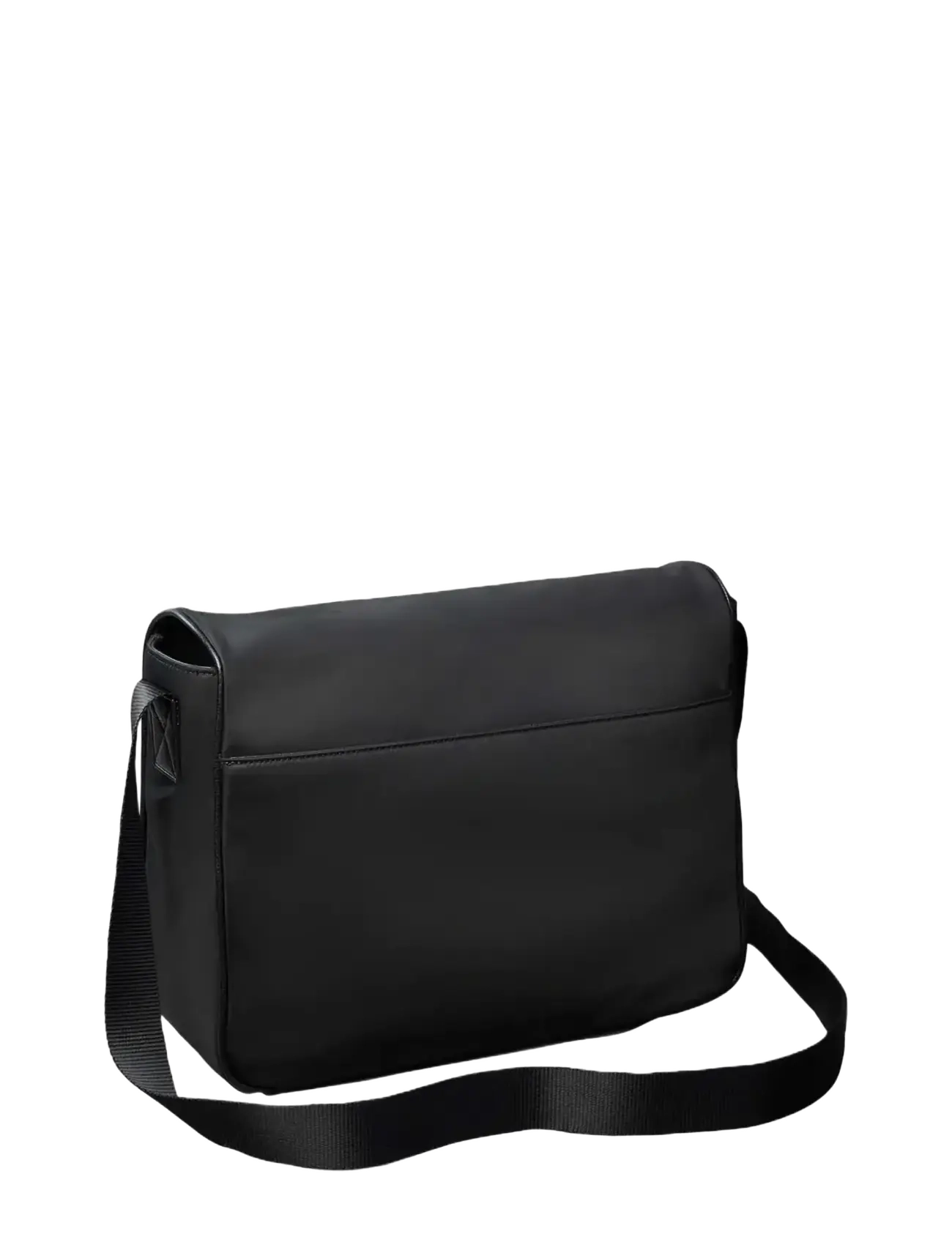 Calvin Klein - SSNL RAISED LOGO FLAP MESSENGER - black - 2