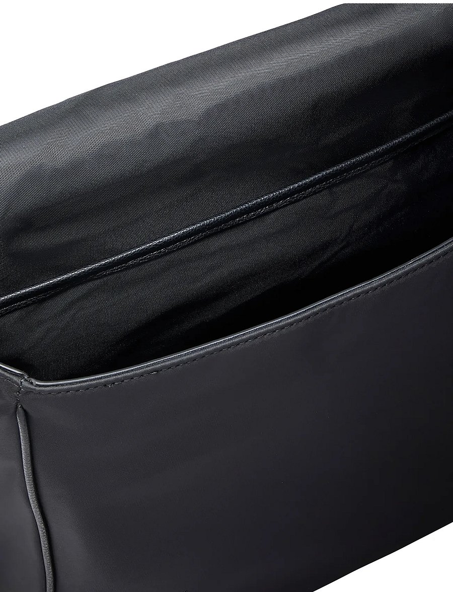 Calvin Klein - SSNL RAISED LOGO FLAP MESSENGER - black - 3