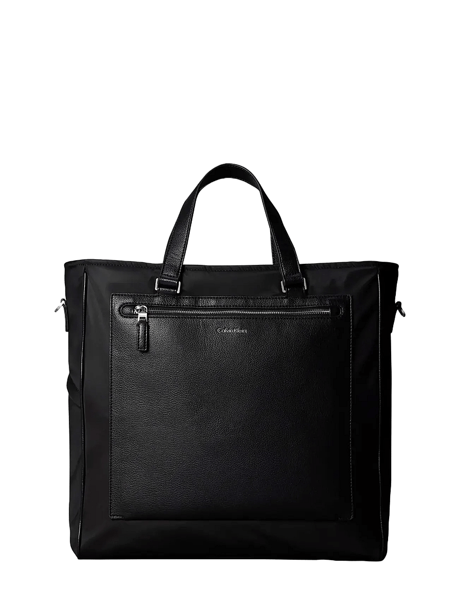 Calvin Klein - SSNL RAISED LOGO TOTE - shop by occasion - black - 1