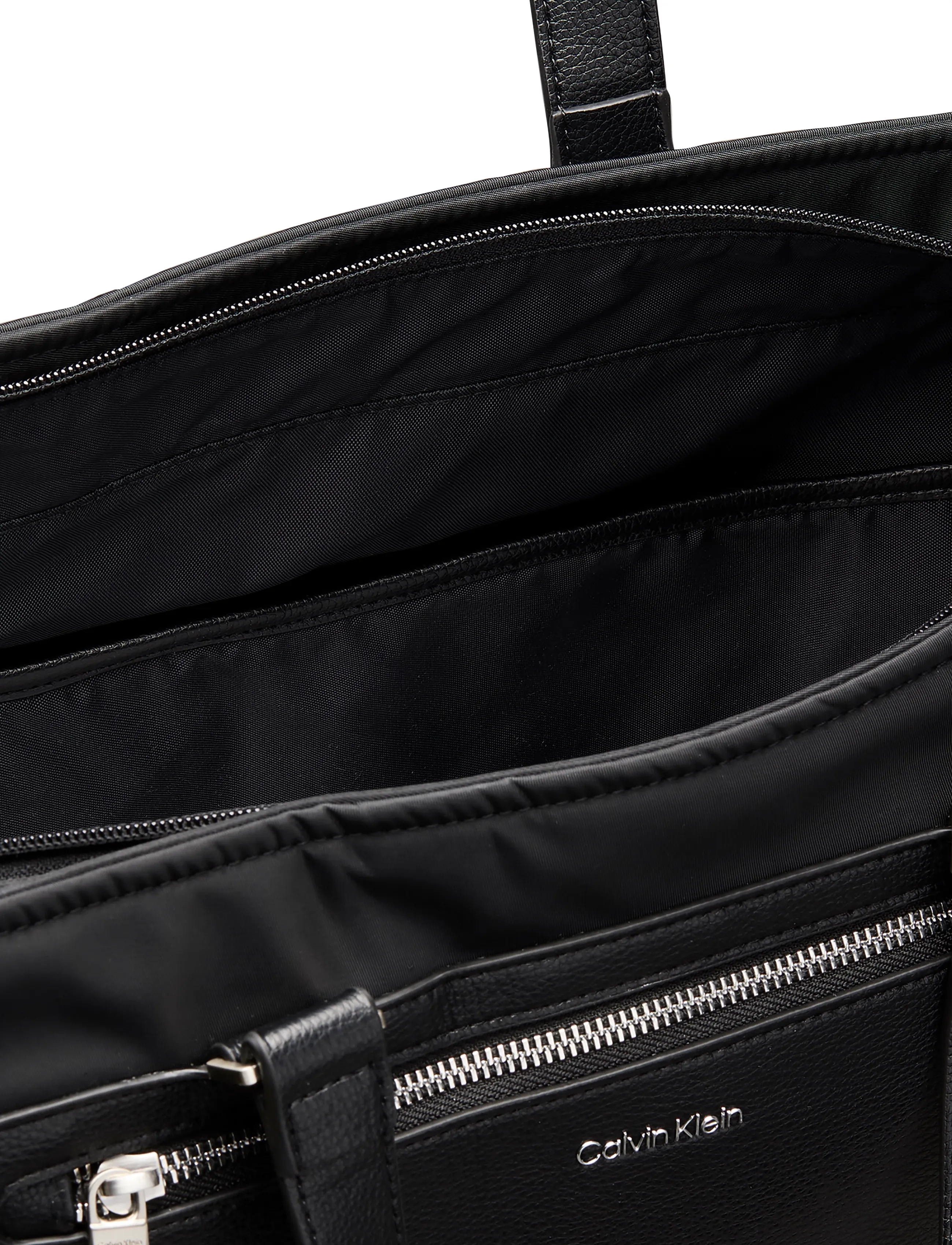 Calvin Klein - SSNL RAISED LOGO TOTE - black - 3