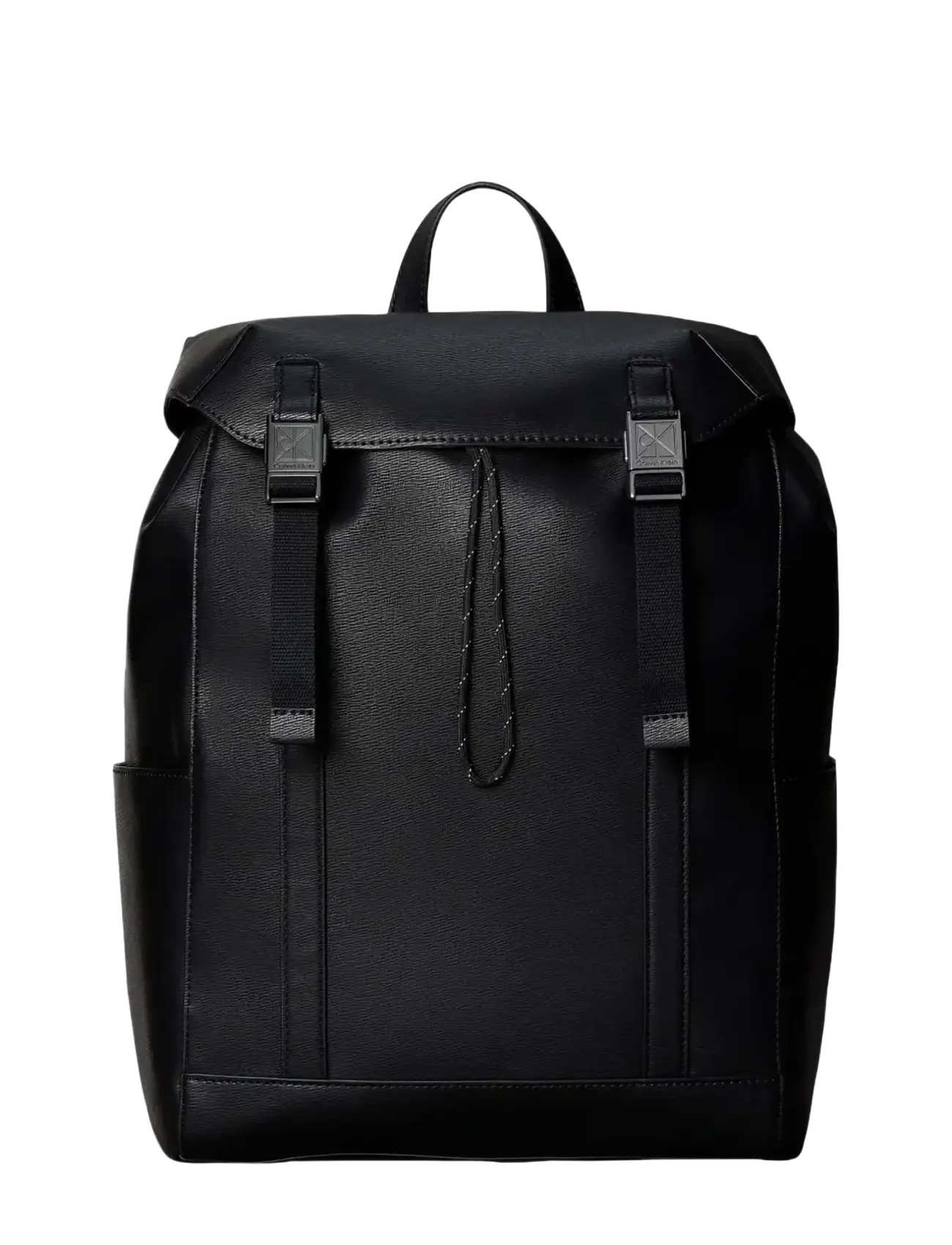 Calvin Klein - EMBLEM HW FLAP BACKPACK - black - 1
