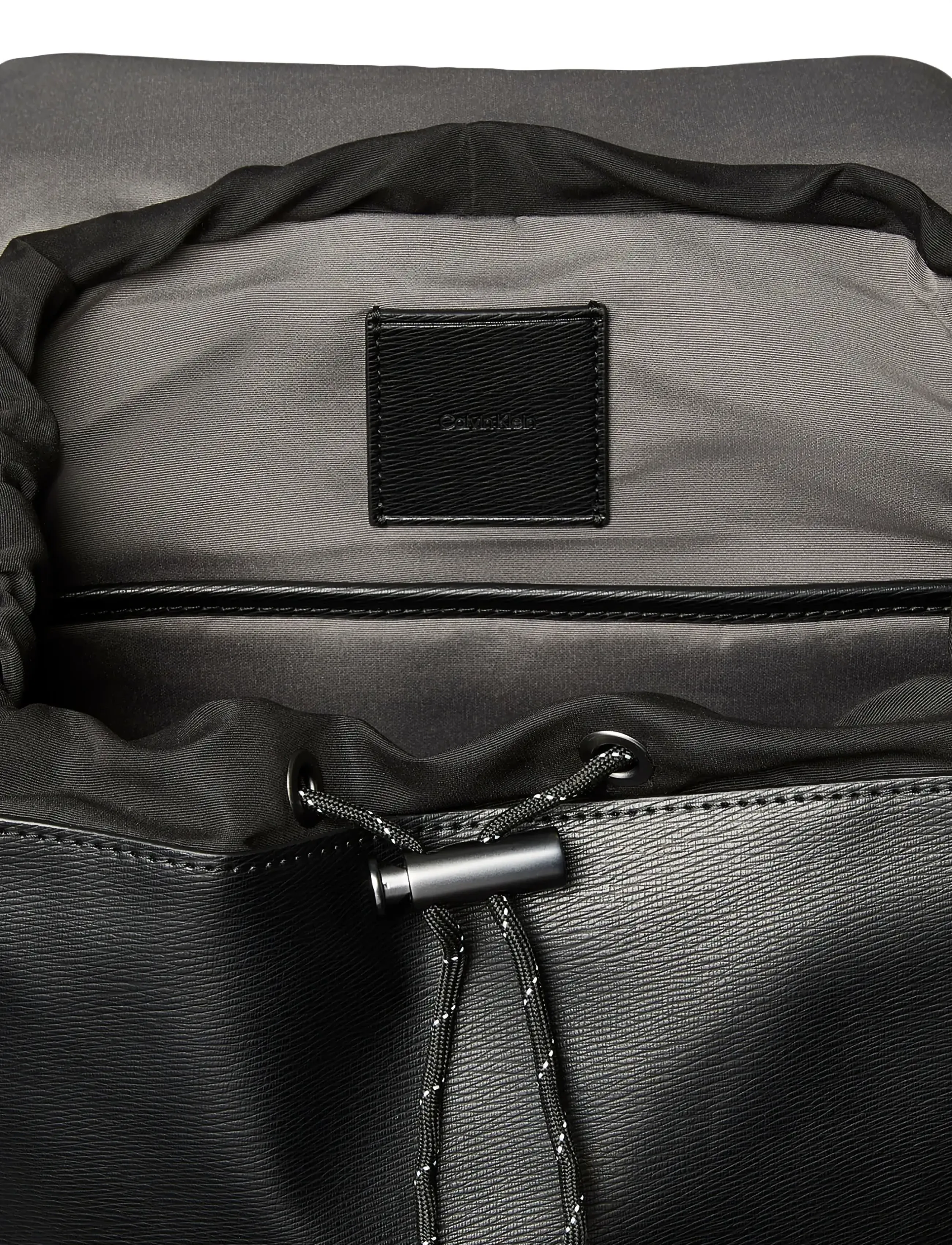 Calvin Klein - EMBLEM HW FLAP BACKPACK - black - 3