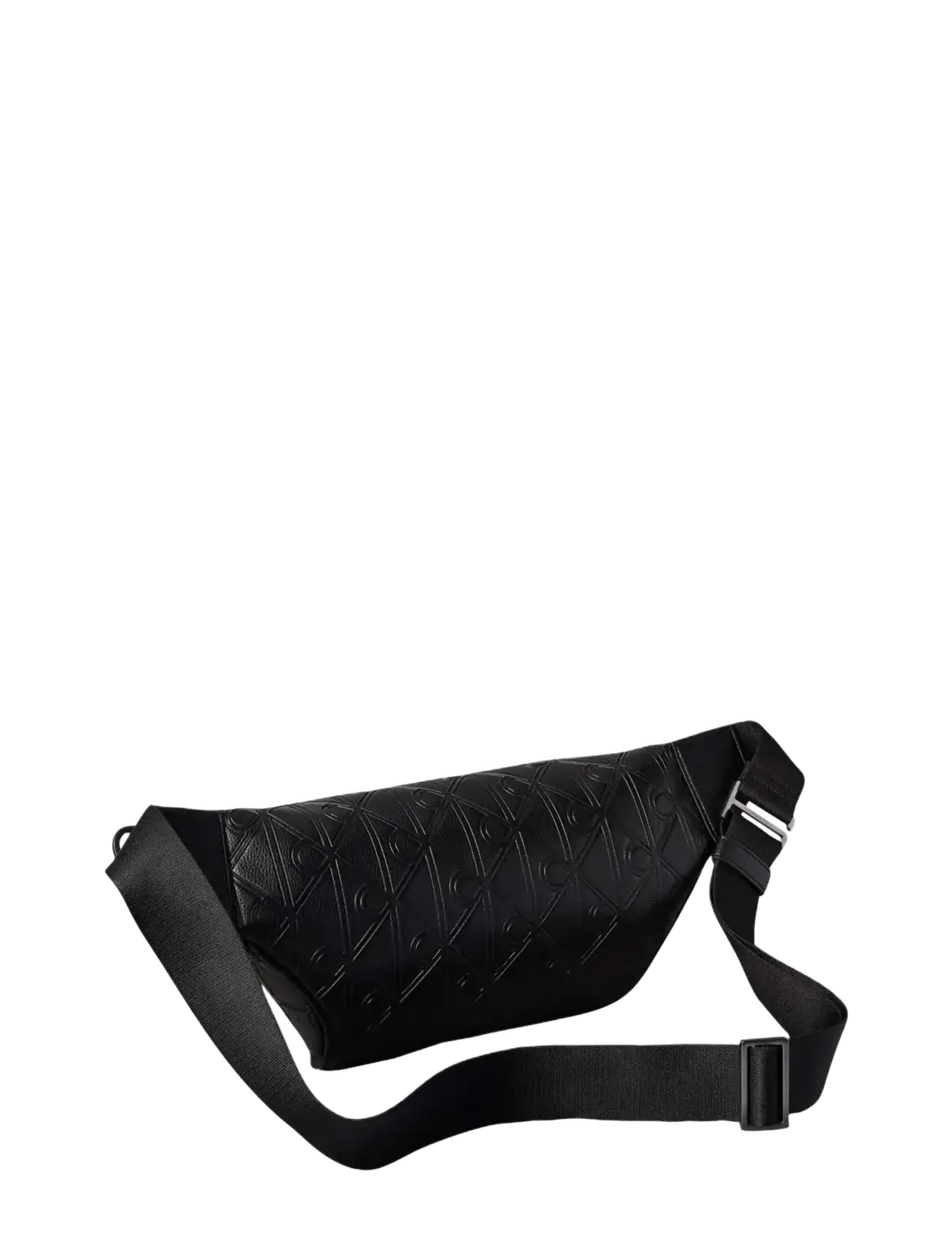 Calvin Klein - EMBLEM AOP DEBOSS WAISTBAG - shoppa efter tillfälle - black - 1