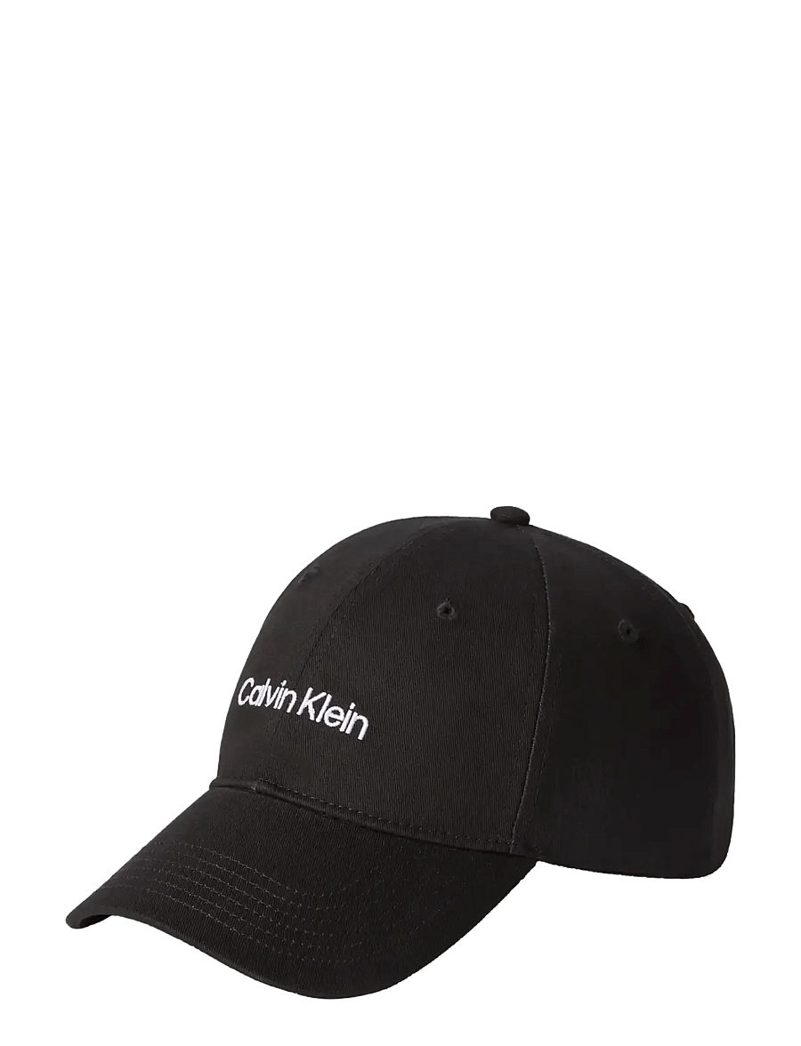 Calvin Klein - TITLECASE EMBROIDERY CAP - kepsar - black bright white - 0