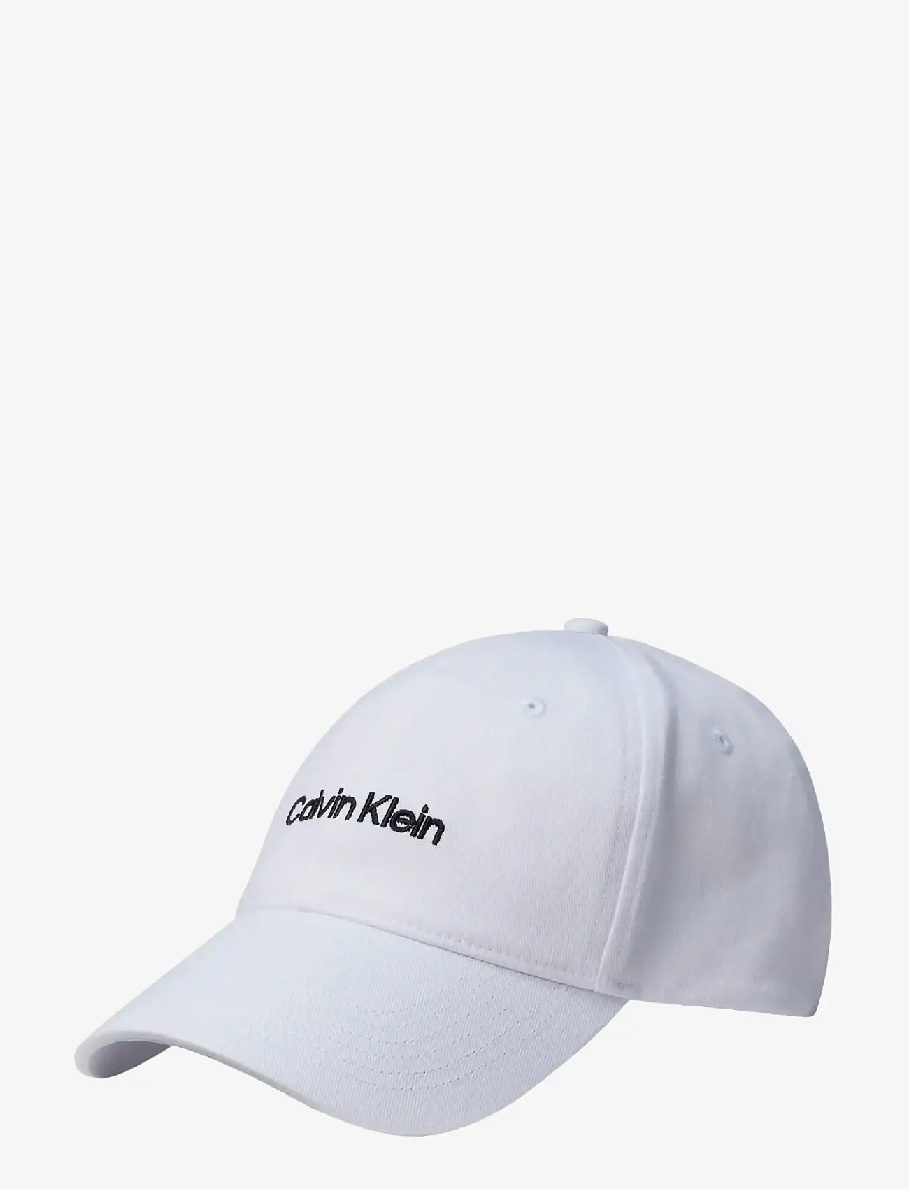 Calvin Klein - LOGO EMBROIDERY BASEBALL CAP - kasketter - bright white  black - 0