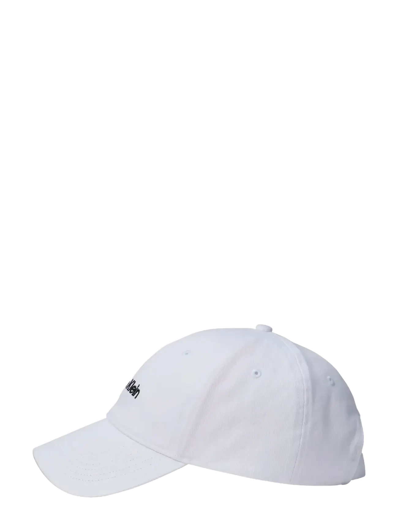 Calvin Klein - TITLECASE EMBROIDERY CAP - caps - bright white  black - 1