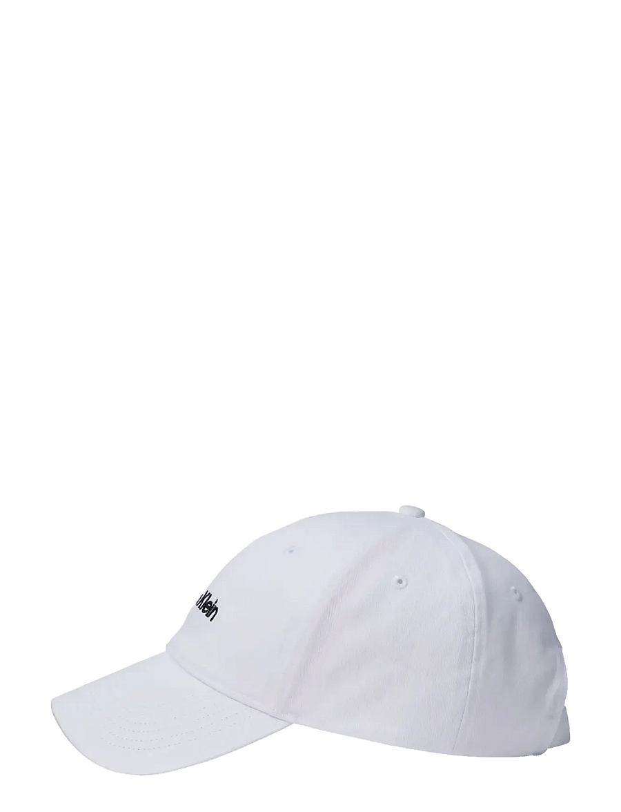 Calvin Klein - TITLECASE EMBROIDERY CAP - nokamütsid - bright white black - 1
