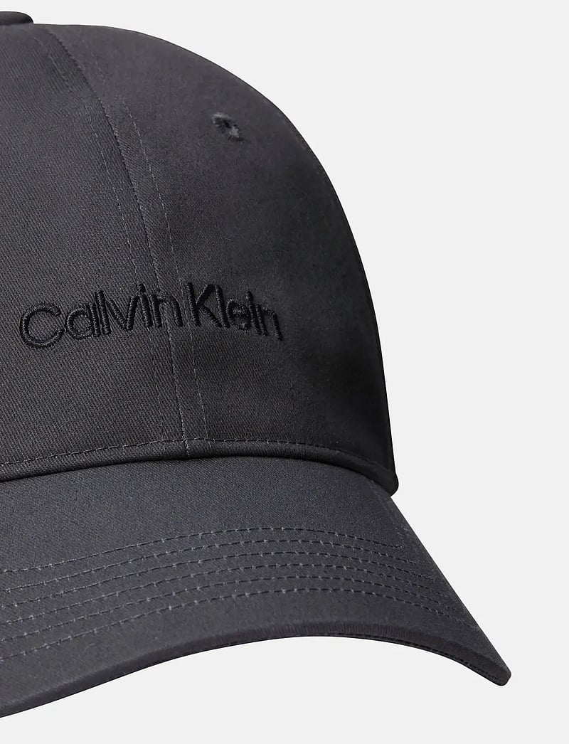 Calvin Klein - LOGO EMBROIDERY BASEBALL CAP - caps - india ink - 2