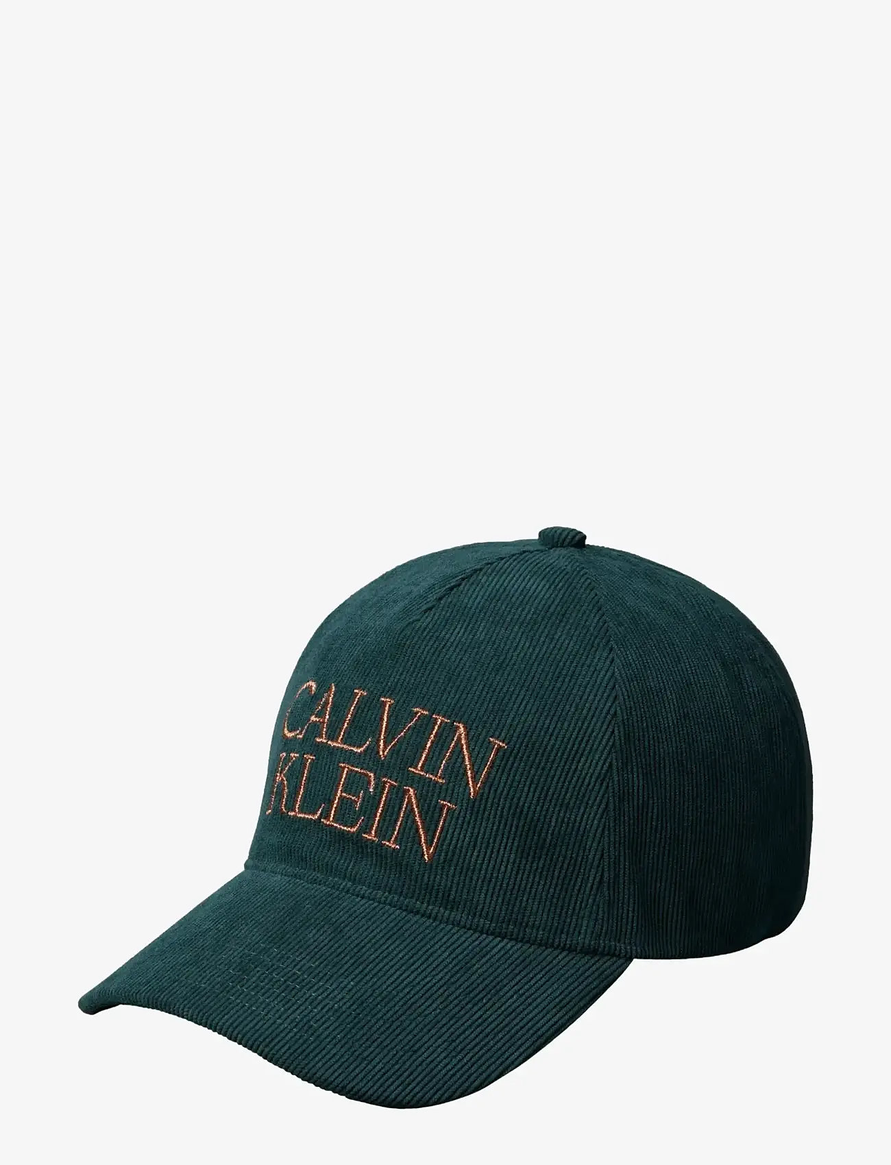 Calvin Klein - CORDUROY GRAPHIC 5 PANEL CAP - kasketter - navy teal - 1