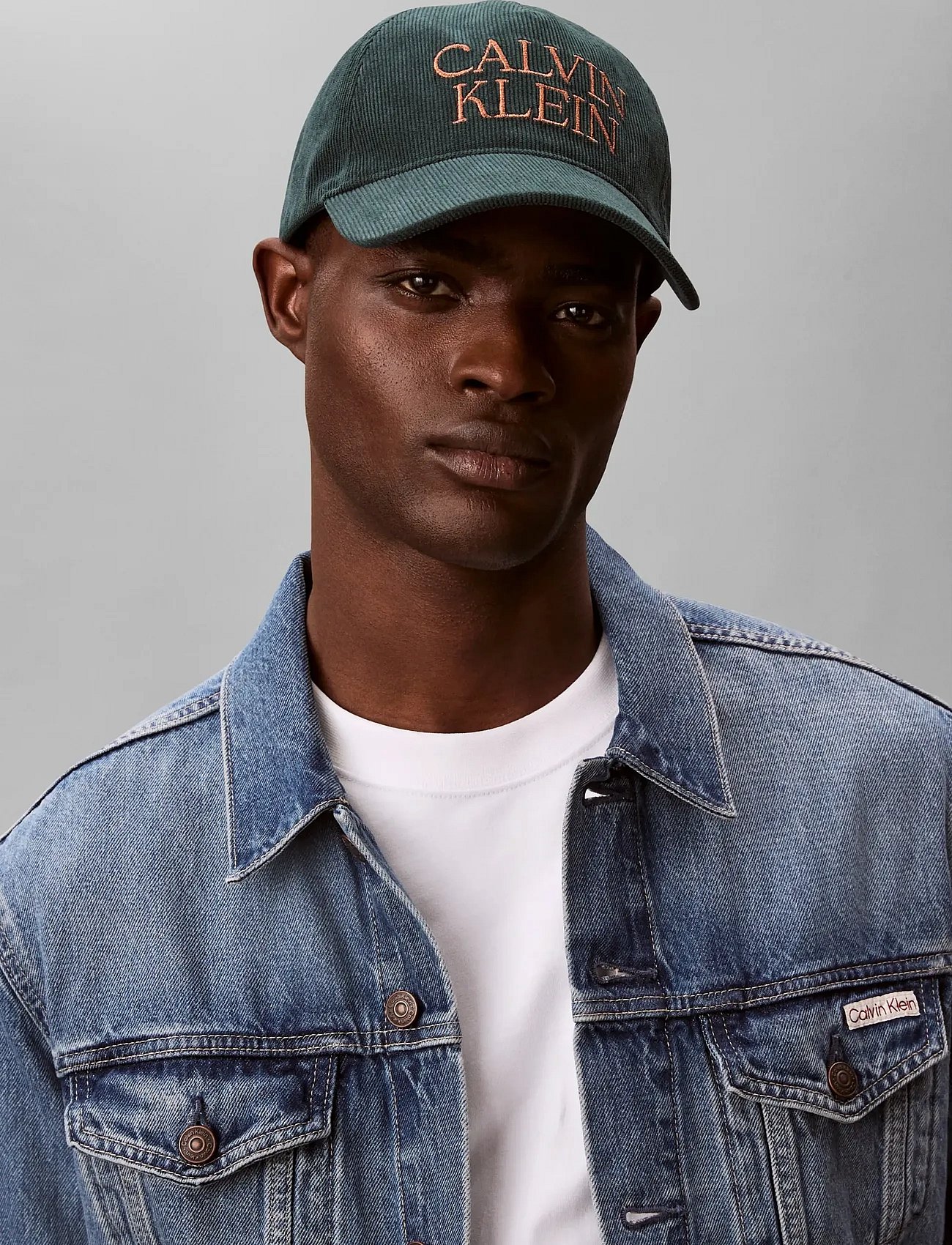 CORDUROY GRAPHIC 5 PANEL CAP - NAVY