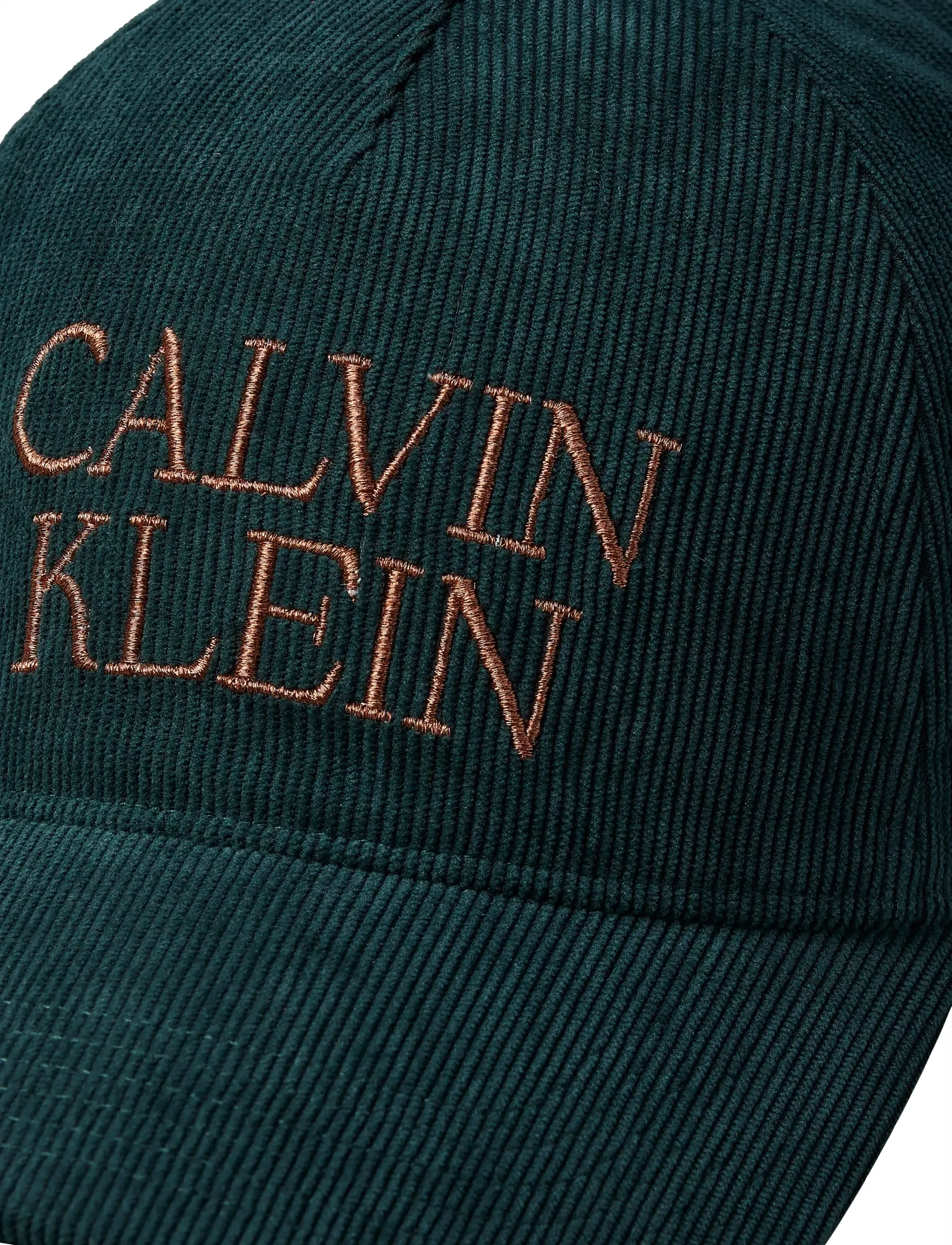 Calvin Klein - CORDUROY GRAPHIC 5 PANEL CAP - kepsar - navy teal - 3