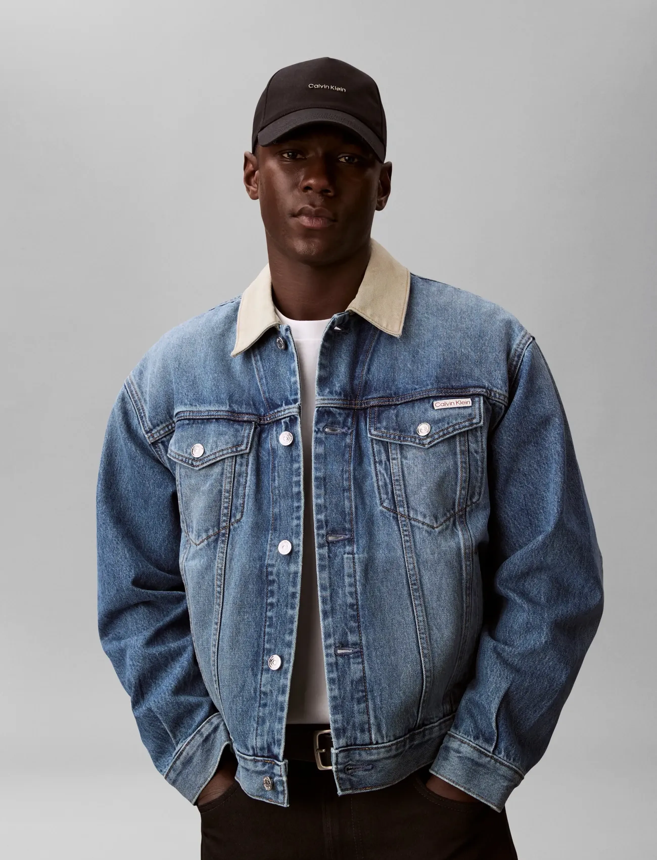 Calvin Klein - COTON TWILL STANDARD LOGO HW CAP - kappen - black - 0