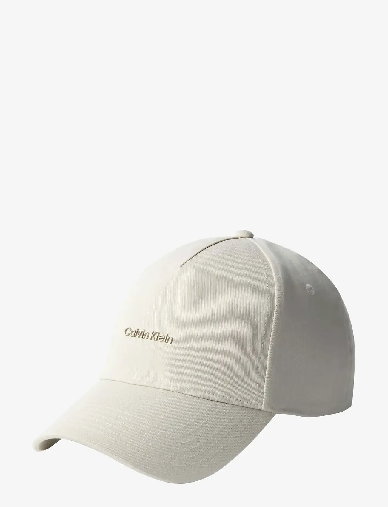 Calvin Klein - COTON TWILL STANDARD LOGO HW CAP - kepsar - stony beige - 0