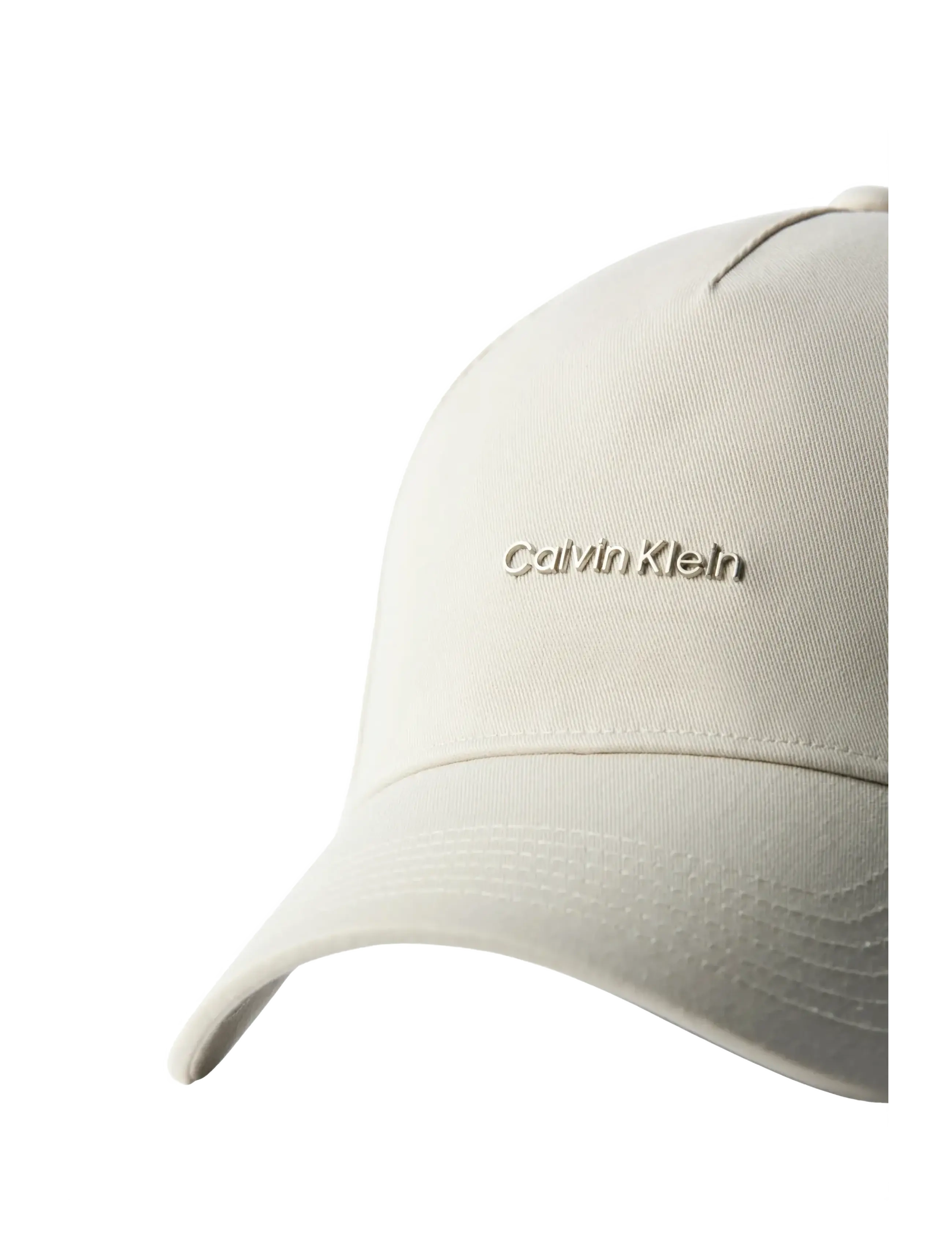 Calvin Klein - COTON TWILL STANDARD LOGO HW CAP - derhúfur - stony beige - 2