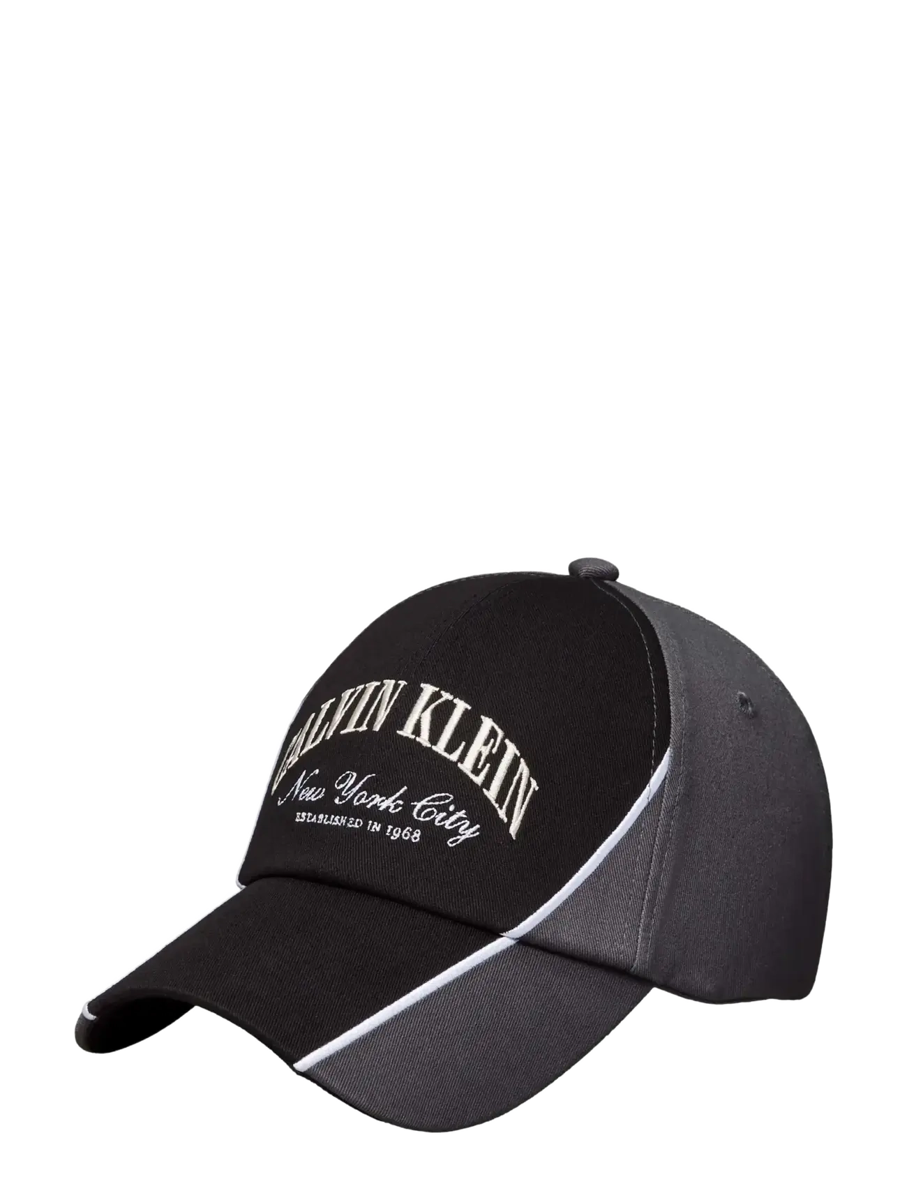 Calvin Klein TWO TONE SEASONAL GRAPHIC CAP - Accessories - BLACK / black