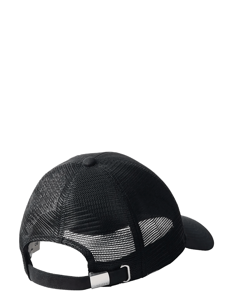 Calvin Klein - MONOLOGO WOVEN PATCH TRUCKER - caps - black - 1
