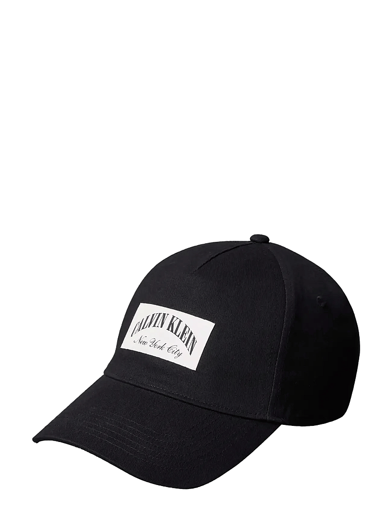 Calvin Klein - HERITAGE CREST PATCH CAP - kappen - black - 1
