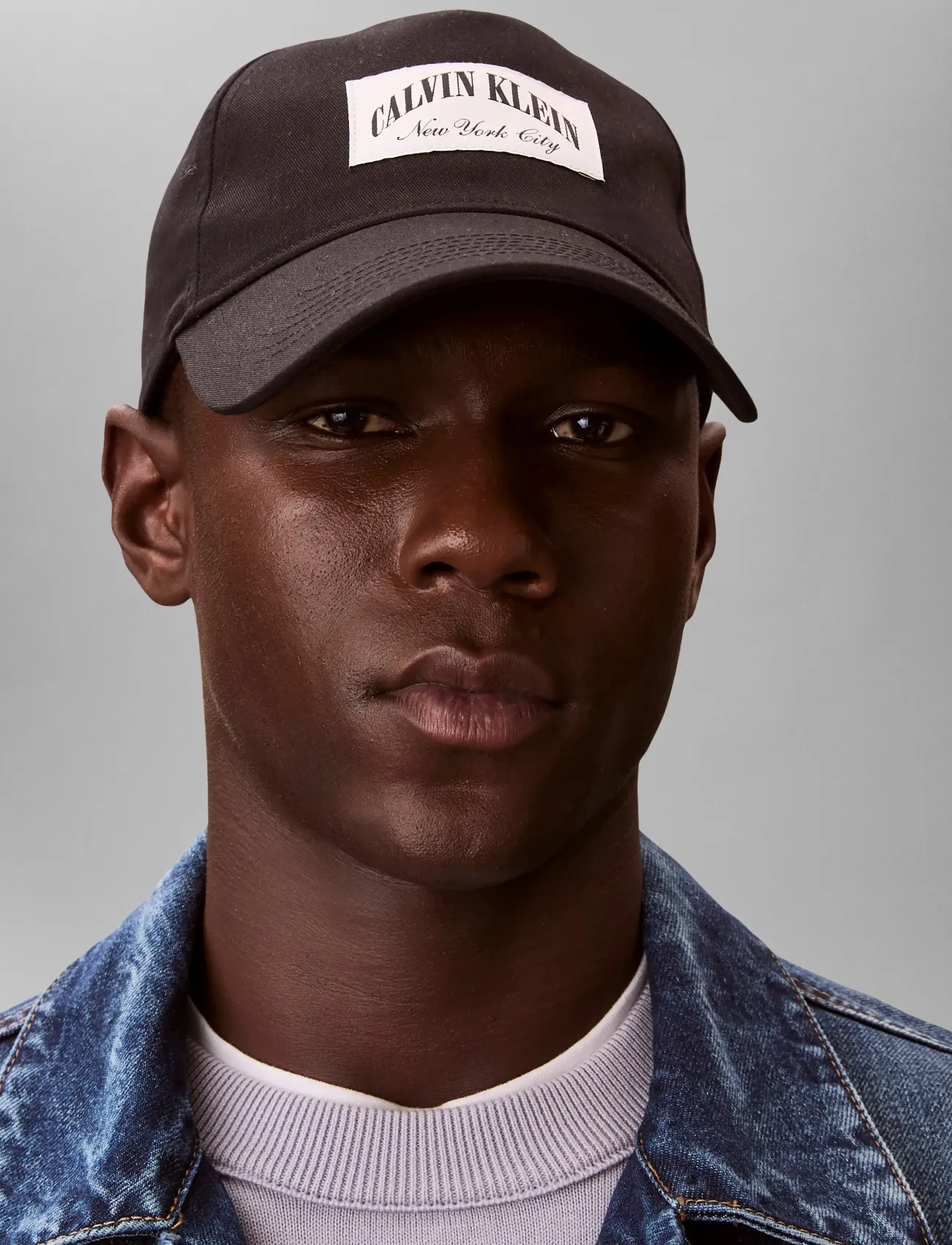 Calvin Klein Heritage Crest Patch Cap, One Size, Black, Hovedbeklædning > Kasketter, Herre