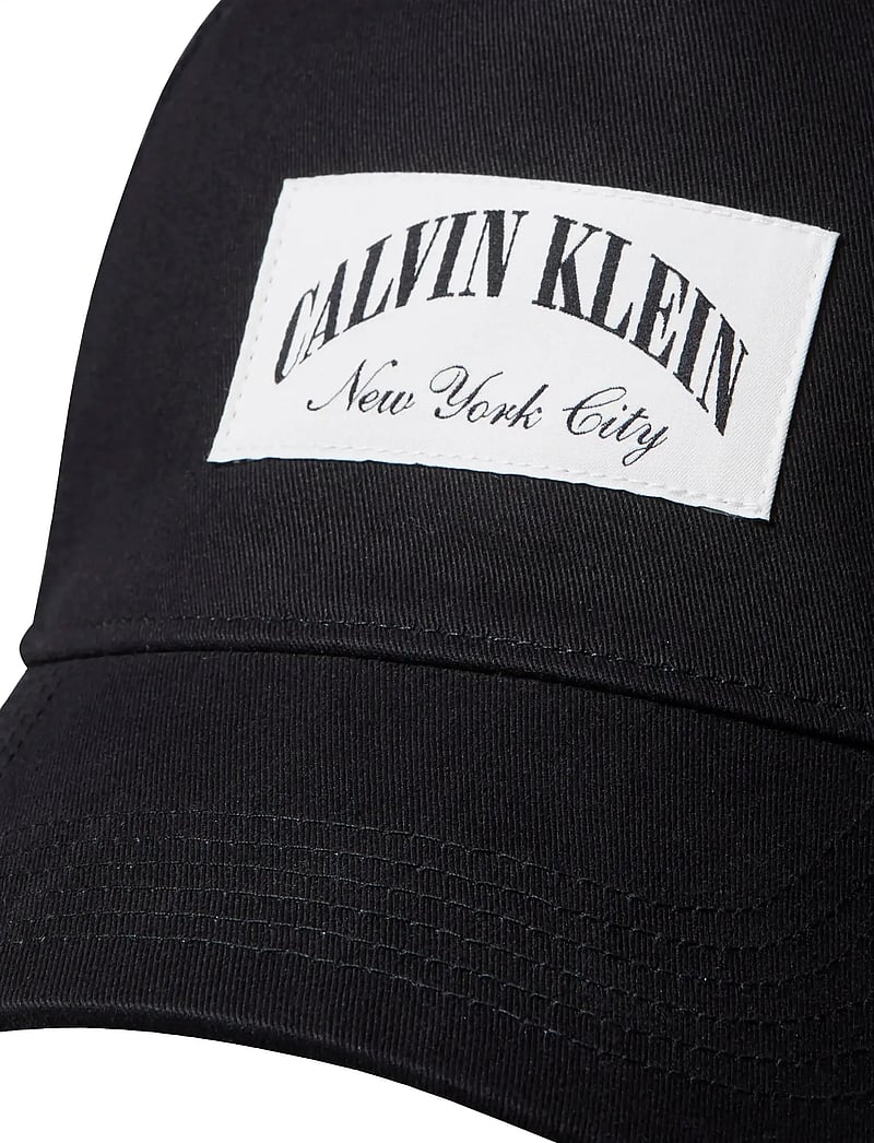 Calvin Klein - HERITAGE CREST PATCH CAP - kappen - black - 3