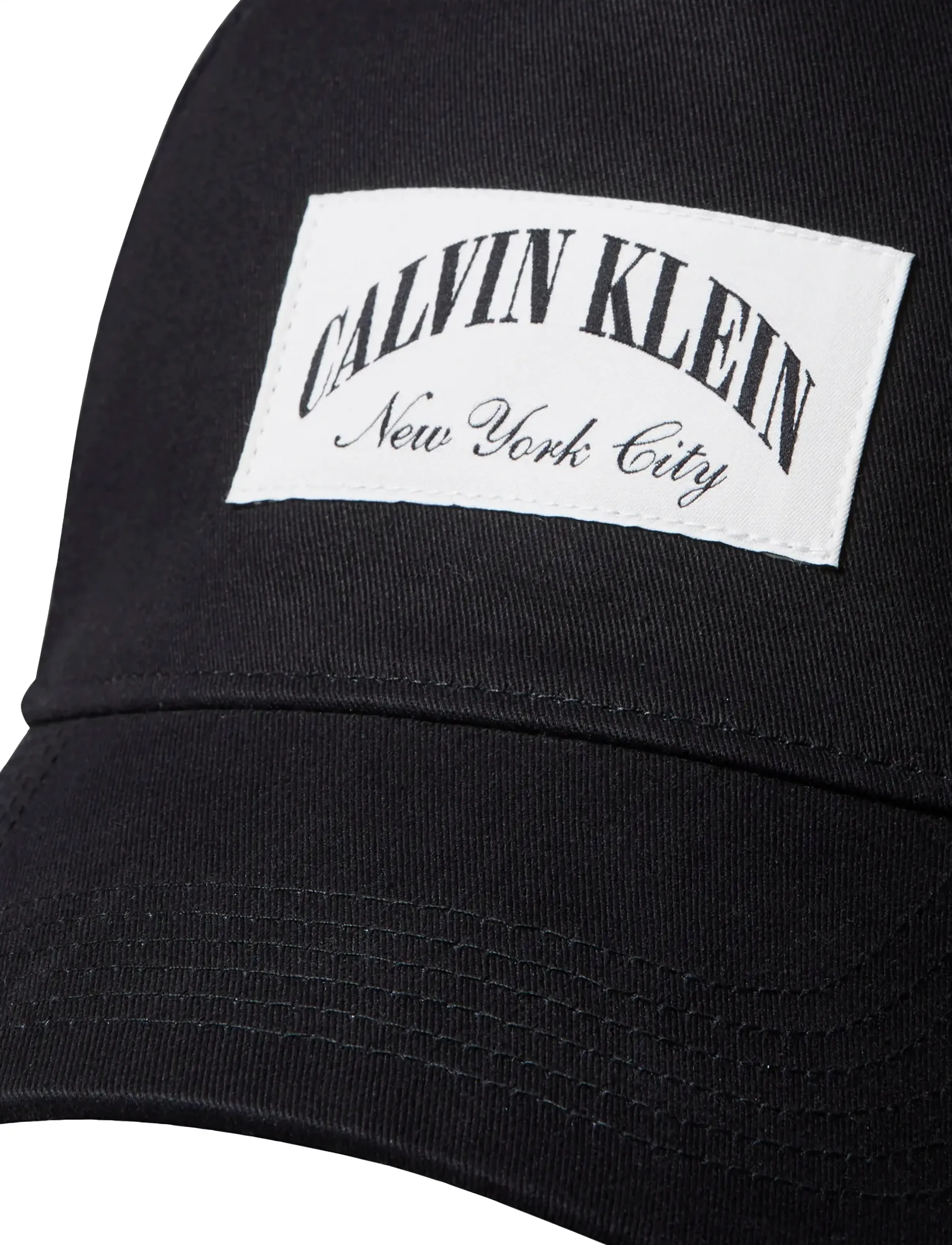 Calvin Klein - HERITAGE CREST PATCH CAP - casquettes - black - 3