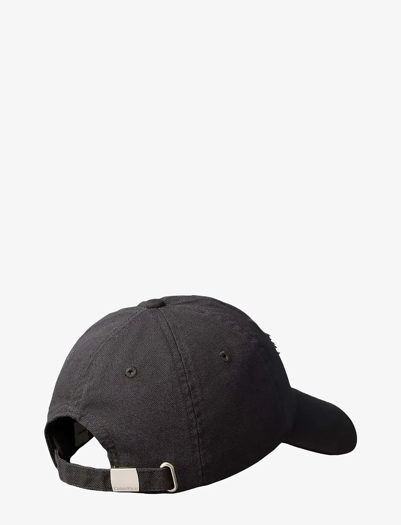 Calvin Klein - WASHED COTTON CANVAS SMALL FRAYE - kasketter - pirate black - 1