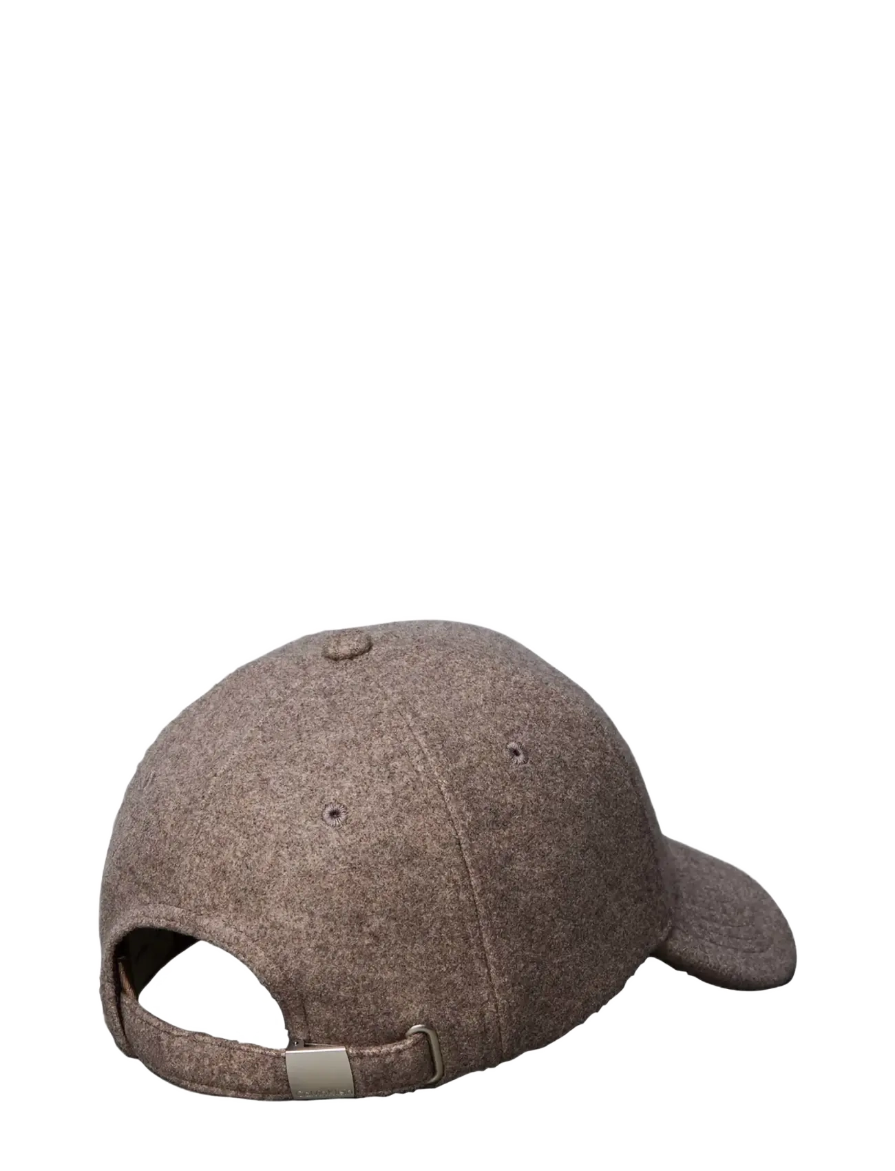 Calvin Klein - EMB TITLECASE LOGO FELT CAP - kappen - demitasse heather - 1