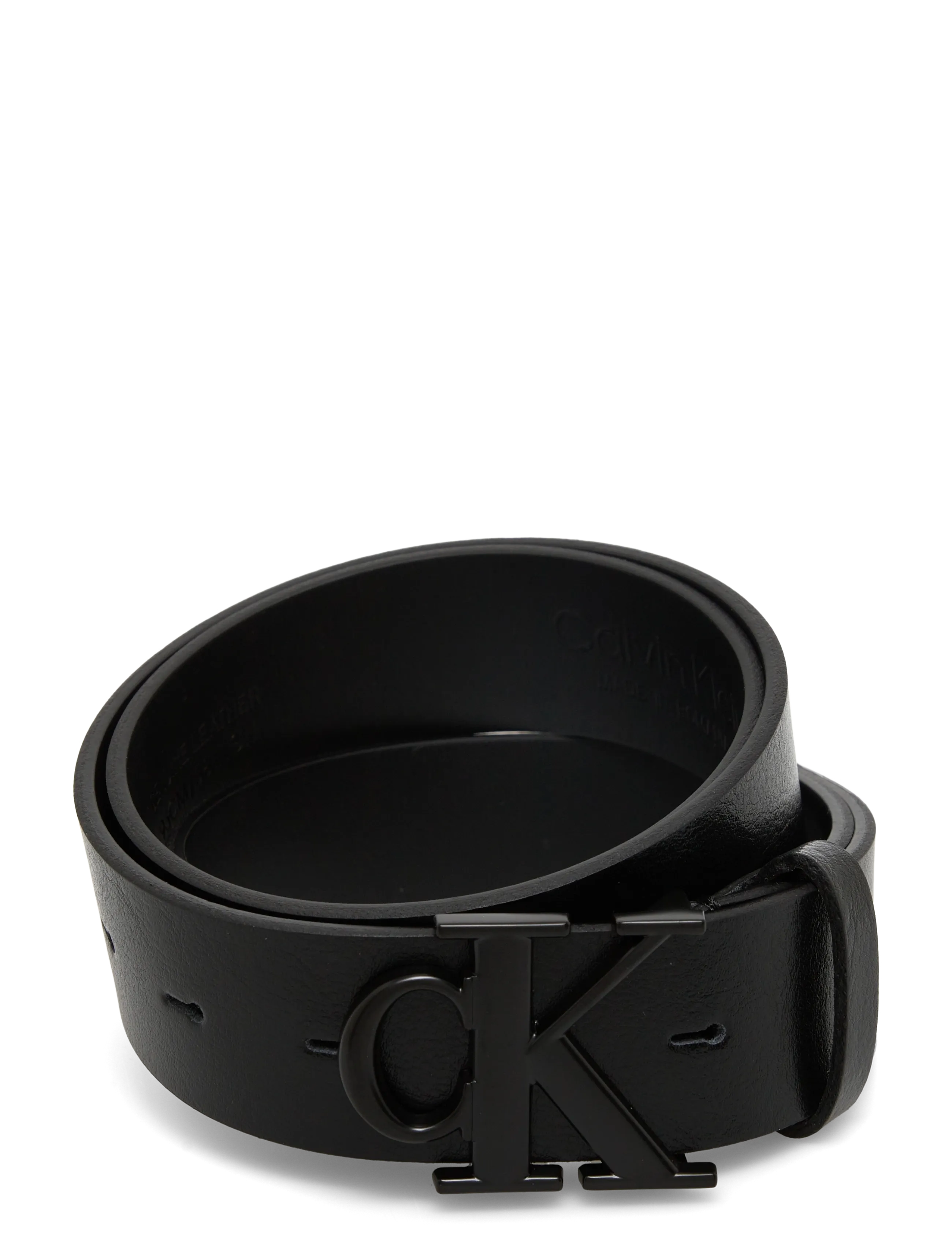 CALVIN KLEIN Ck Buckle Tumbled 35Mm Schwarz - 115 - Herren