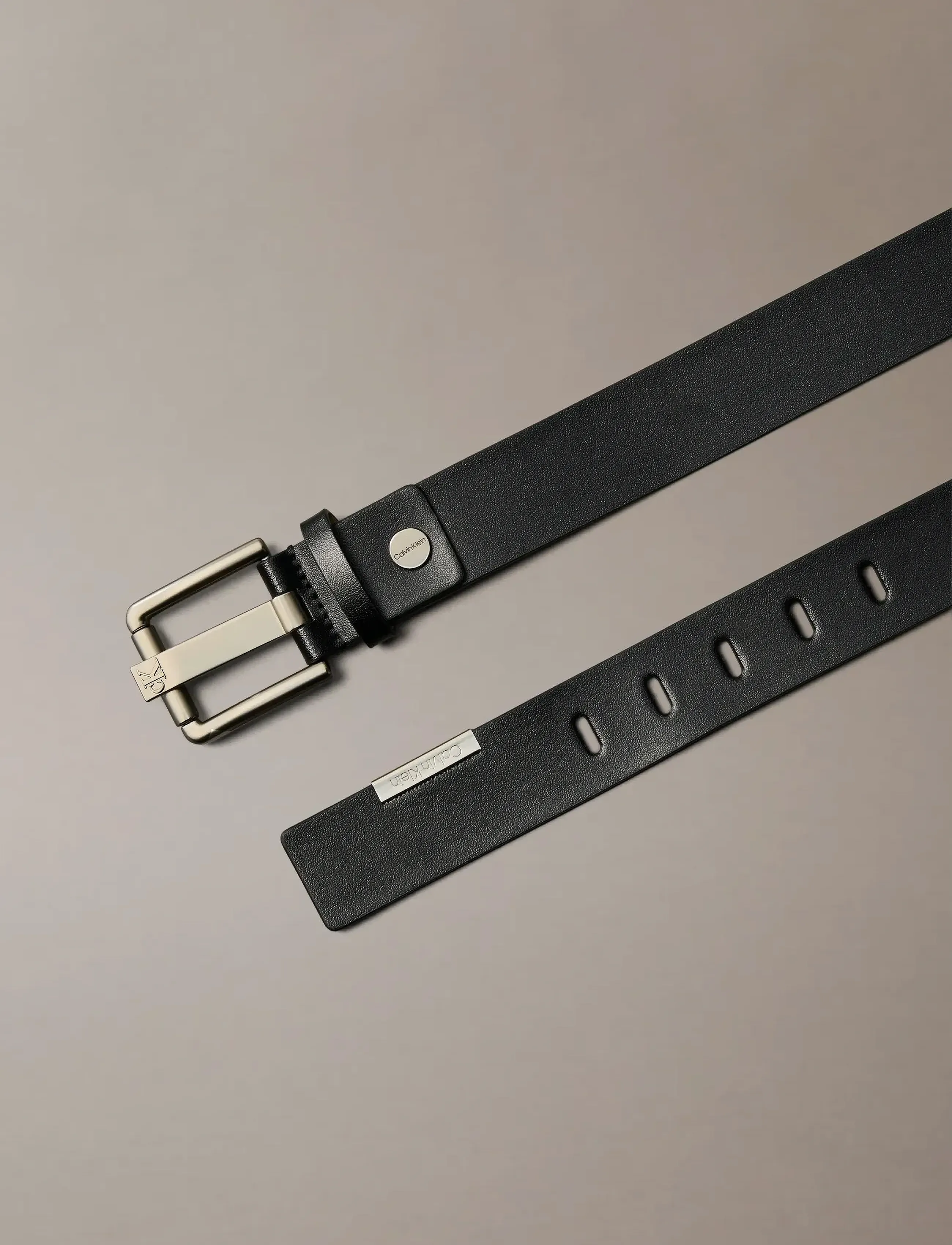 Calvin Klein - CK PRONG BUCKLE 35MM ADJ - black - 3