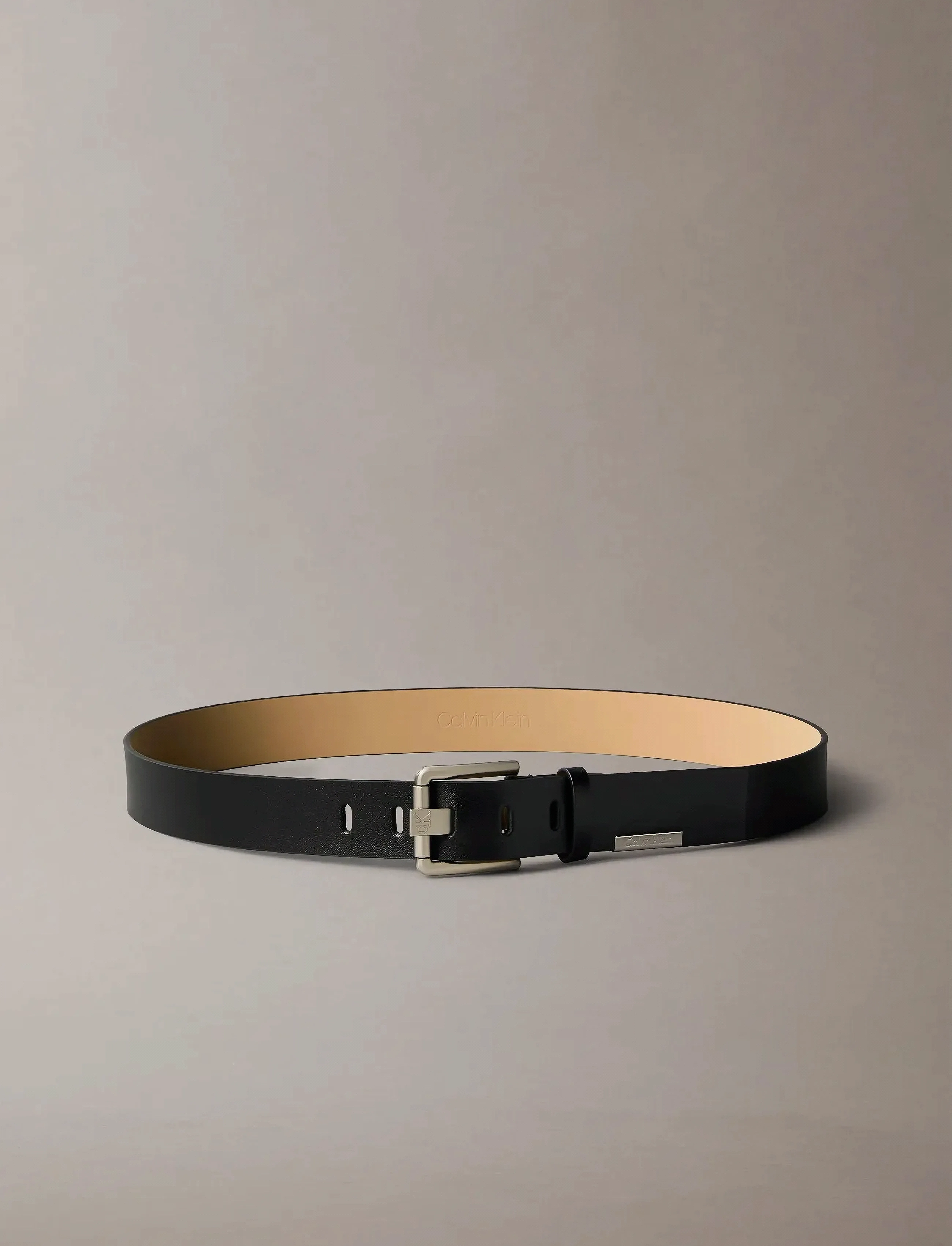 Calvin Klein - CK PRONG BUCKLE 35MM ADJ - black - 4