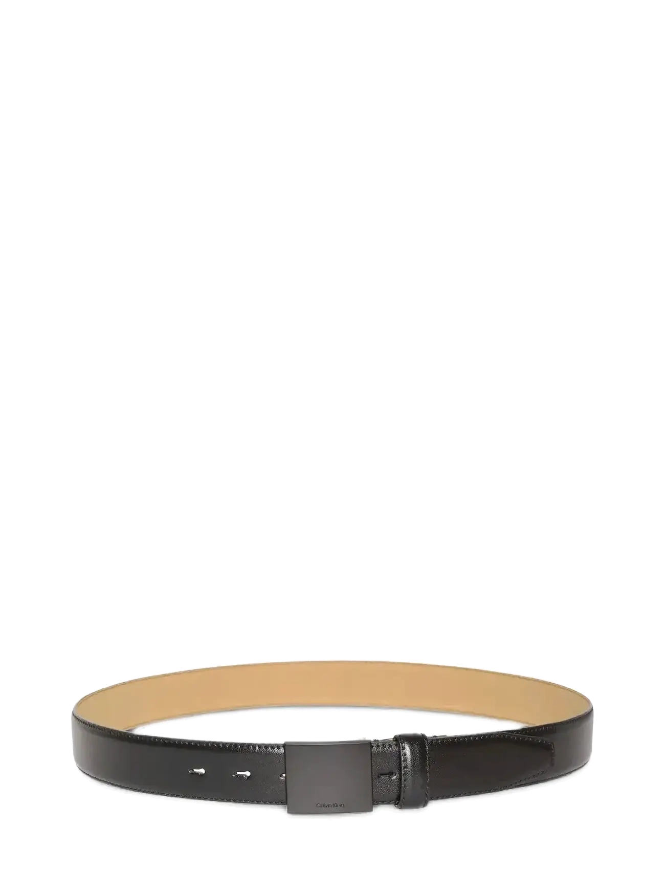 TITLECASE PLAQUE BUCKLE 32MM - BLACK   BLACK