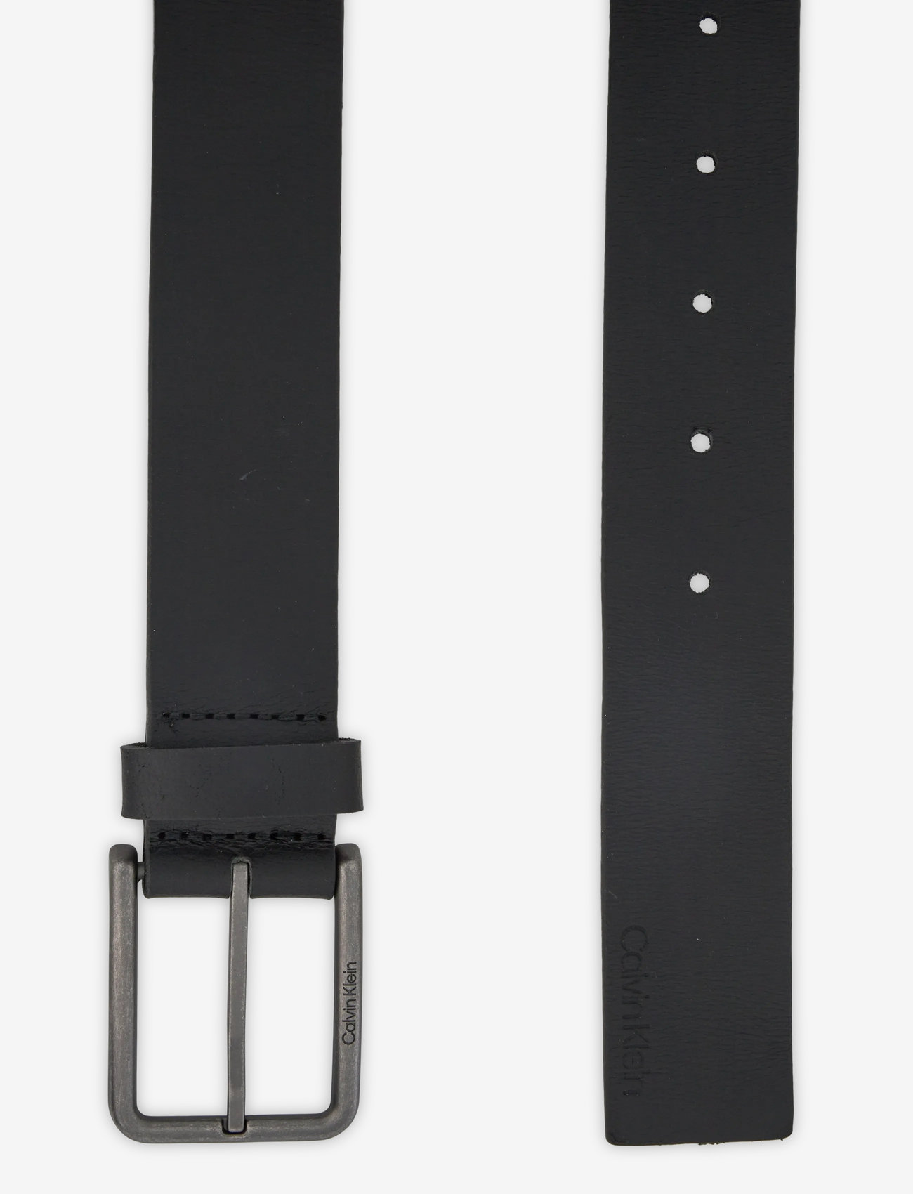Calvin Klein - WARMTH BUCKLE SMOOTH 35MM - klassisch gürtel - black antique silver - 1