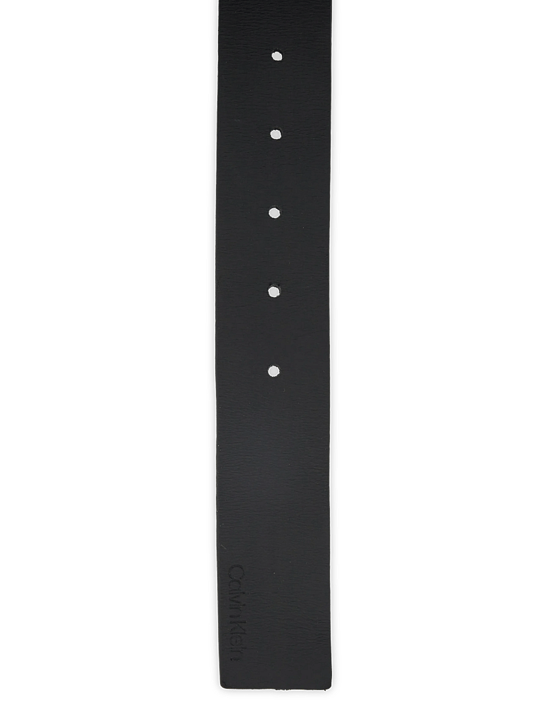 Calvin Klein - WARMTH BUCKLE SMOOTH 35MM - klassiska skärp - black antique silver - 2