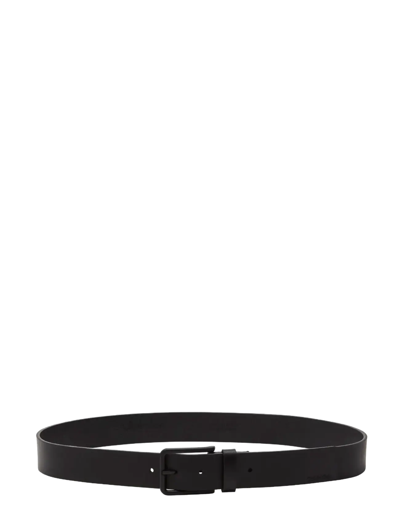 Calvin Klein - WARMTH BUCKLE SMOOTH 35MM - classic belts - black matte black - 1