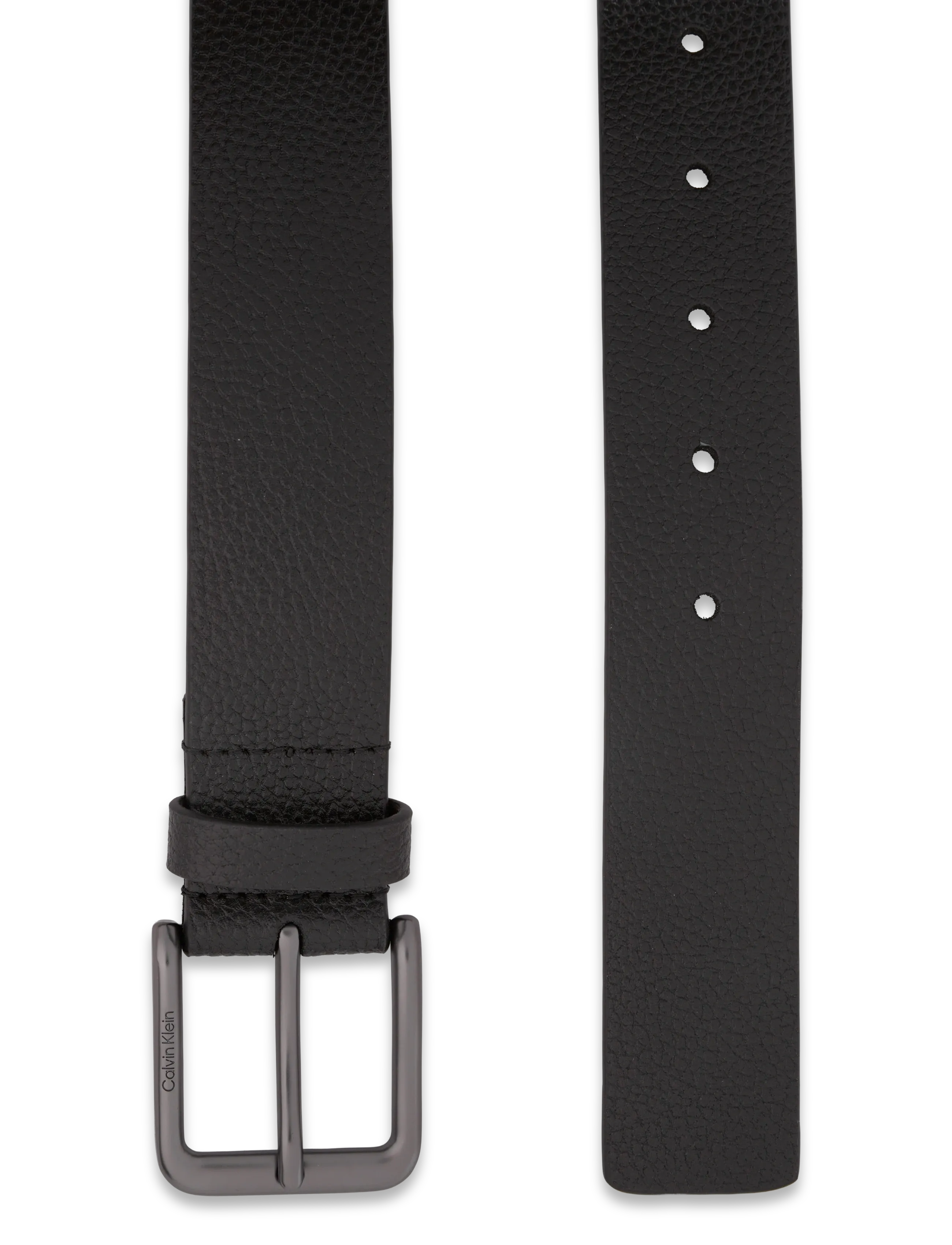 Calvin Klein - CASUAL PIN BUCKLE 35MM - black / matte gunmetal - 1
