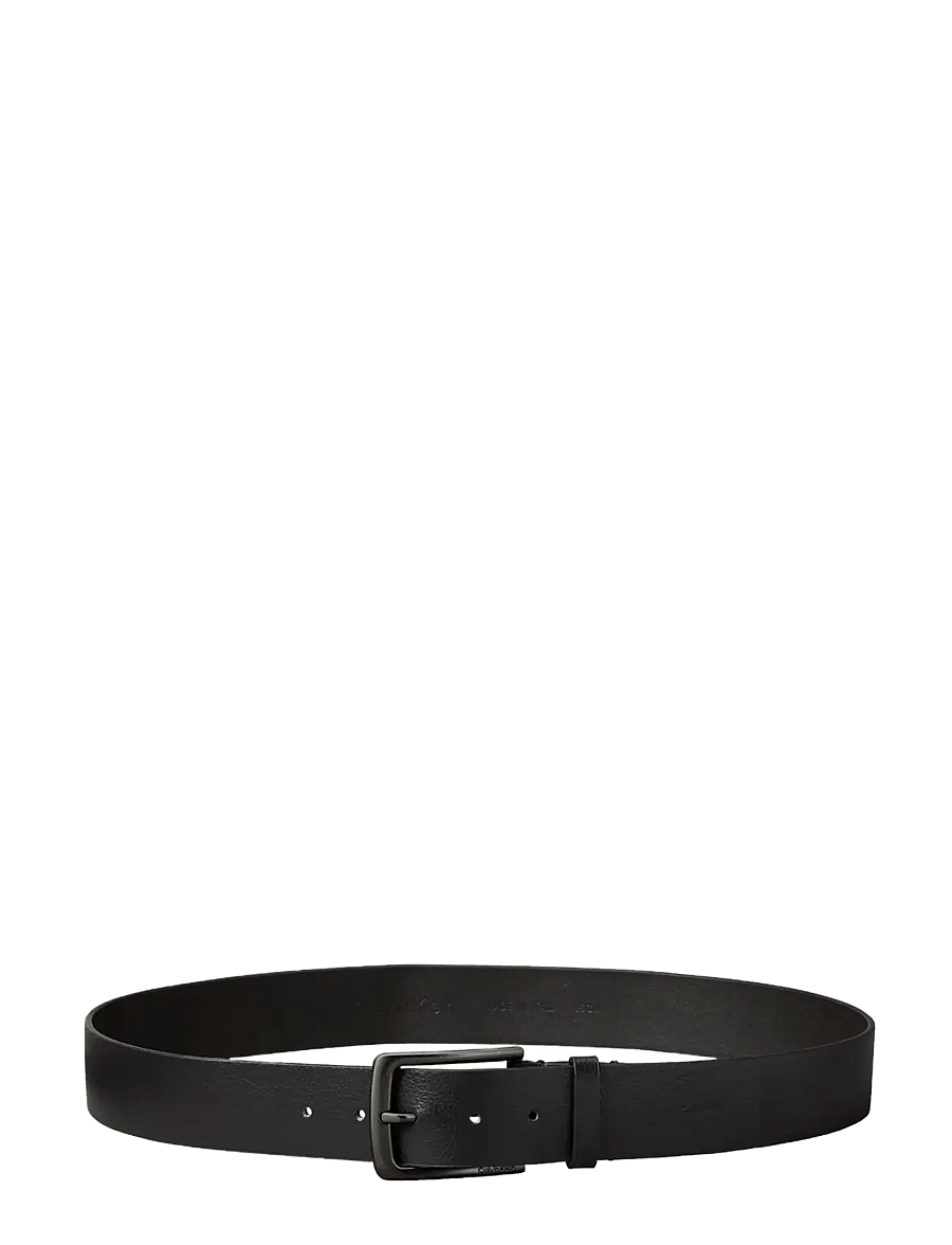 Calvin Klein - WARMTH BUCKLE PEBBLE 35MM FIXED - klassikalised vööd - black matte gunmetal - 2