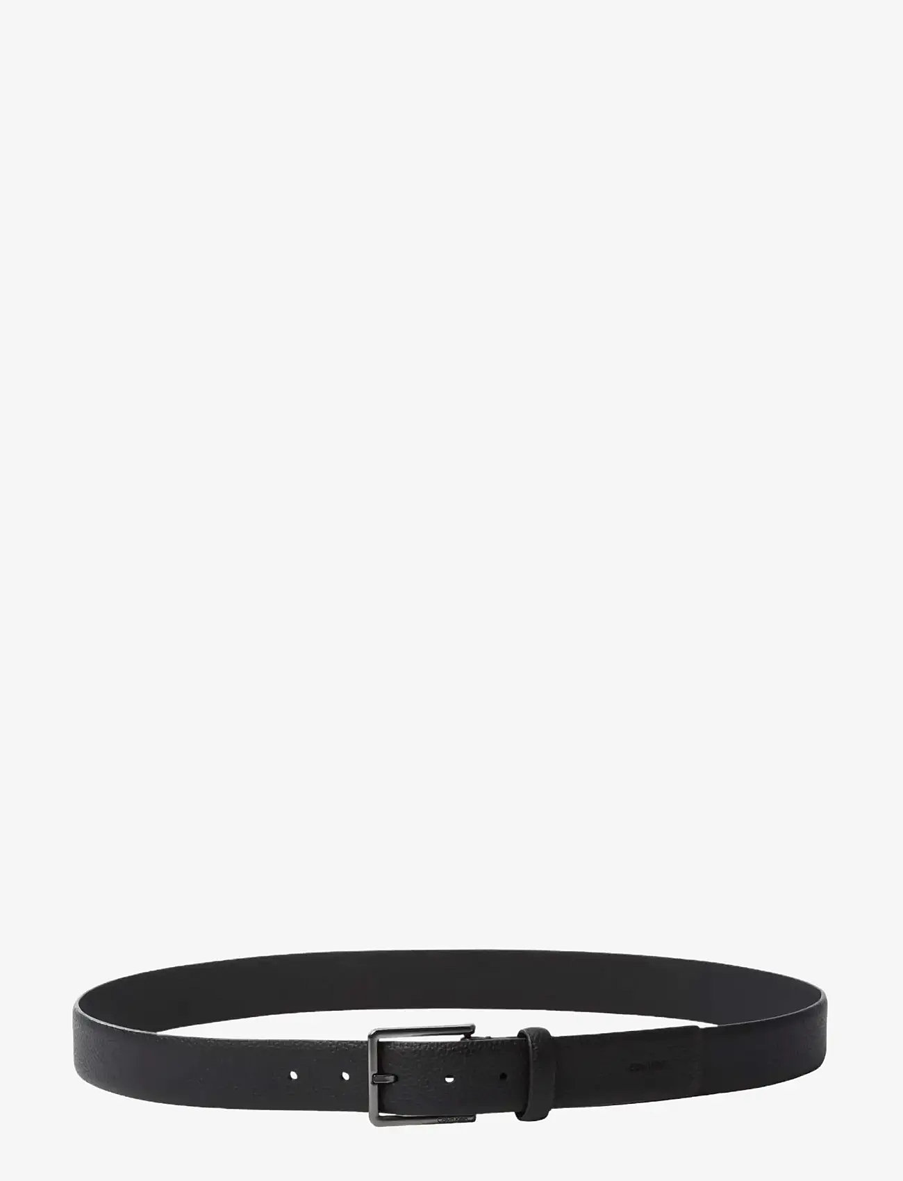 Calvin Klein - CASUAL PIN BUCKLE PEBBLE 40MM FI - klassiske bælter - black   matte gunmetal - 2